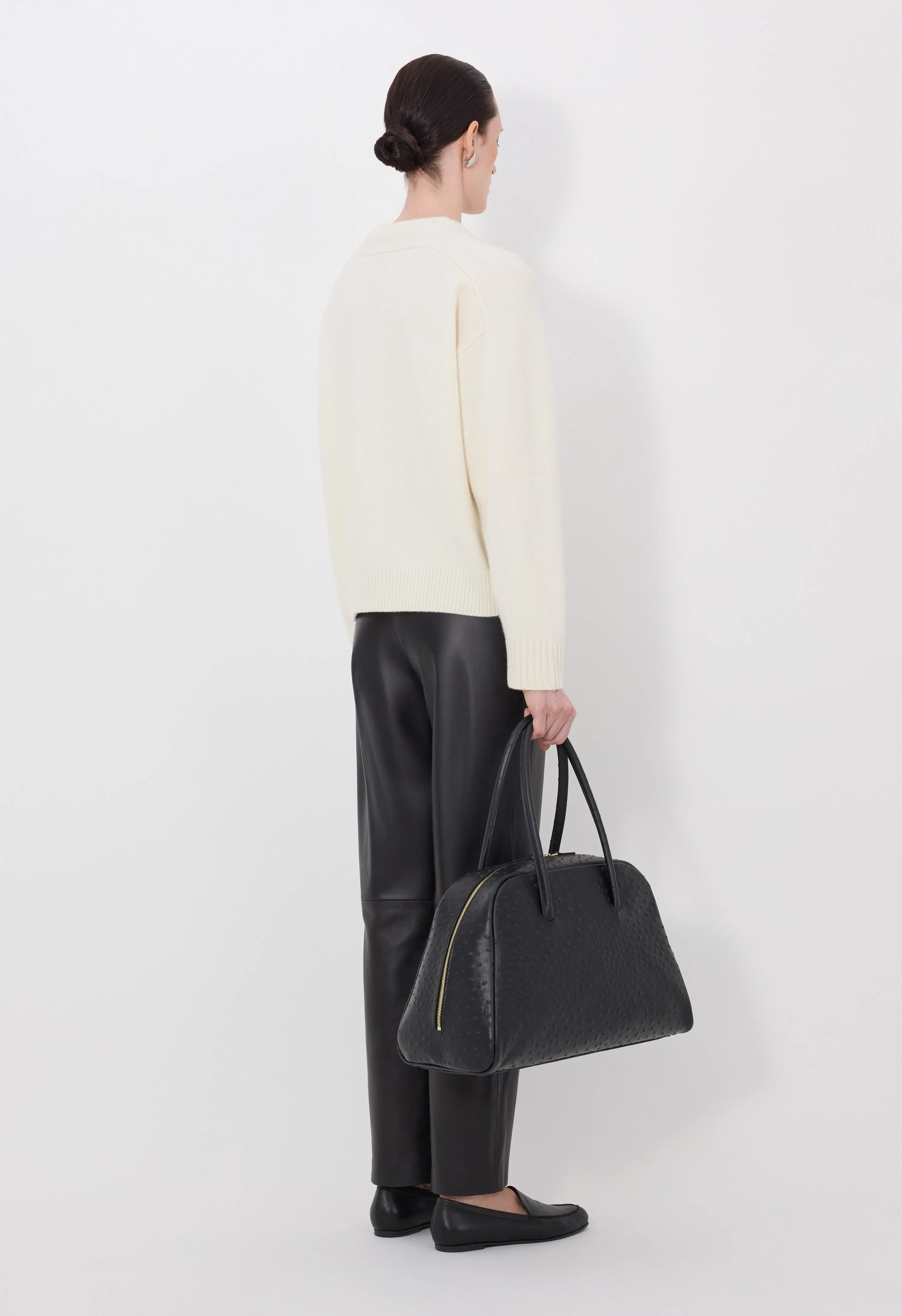 AIDAR LDS Wool cashmere cardigan sold by Loulou De Saison product image thumbnail 5