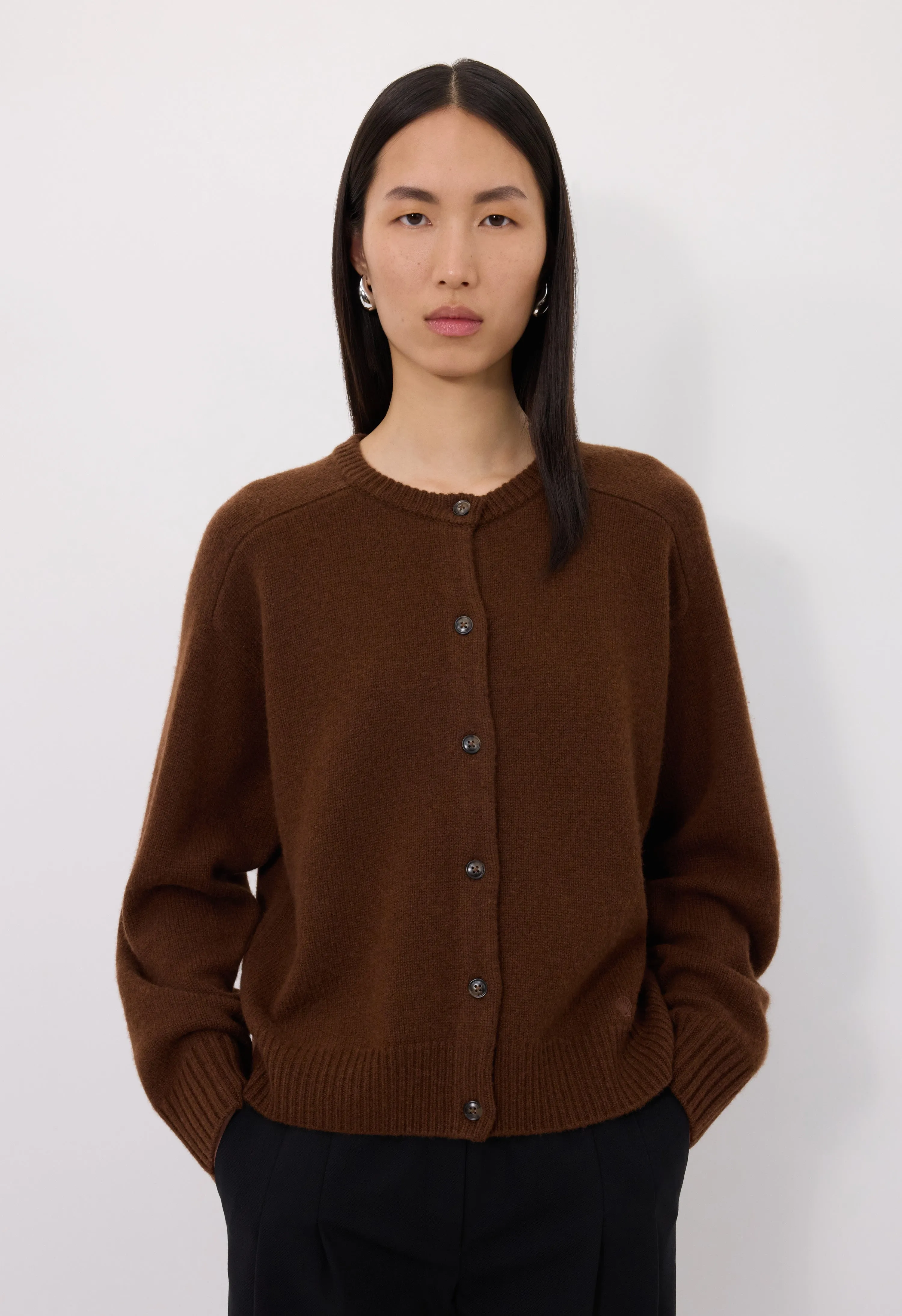 AIDAR LDS Cashmere blend cardigan sold by Loulou De Saison product image thumbnail 4