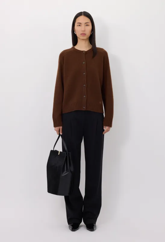 AIDAR LDS Cashmere blend cardigan sold by Loulou De Saison