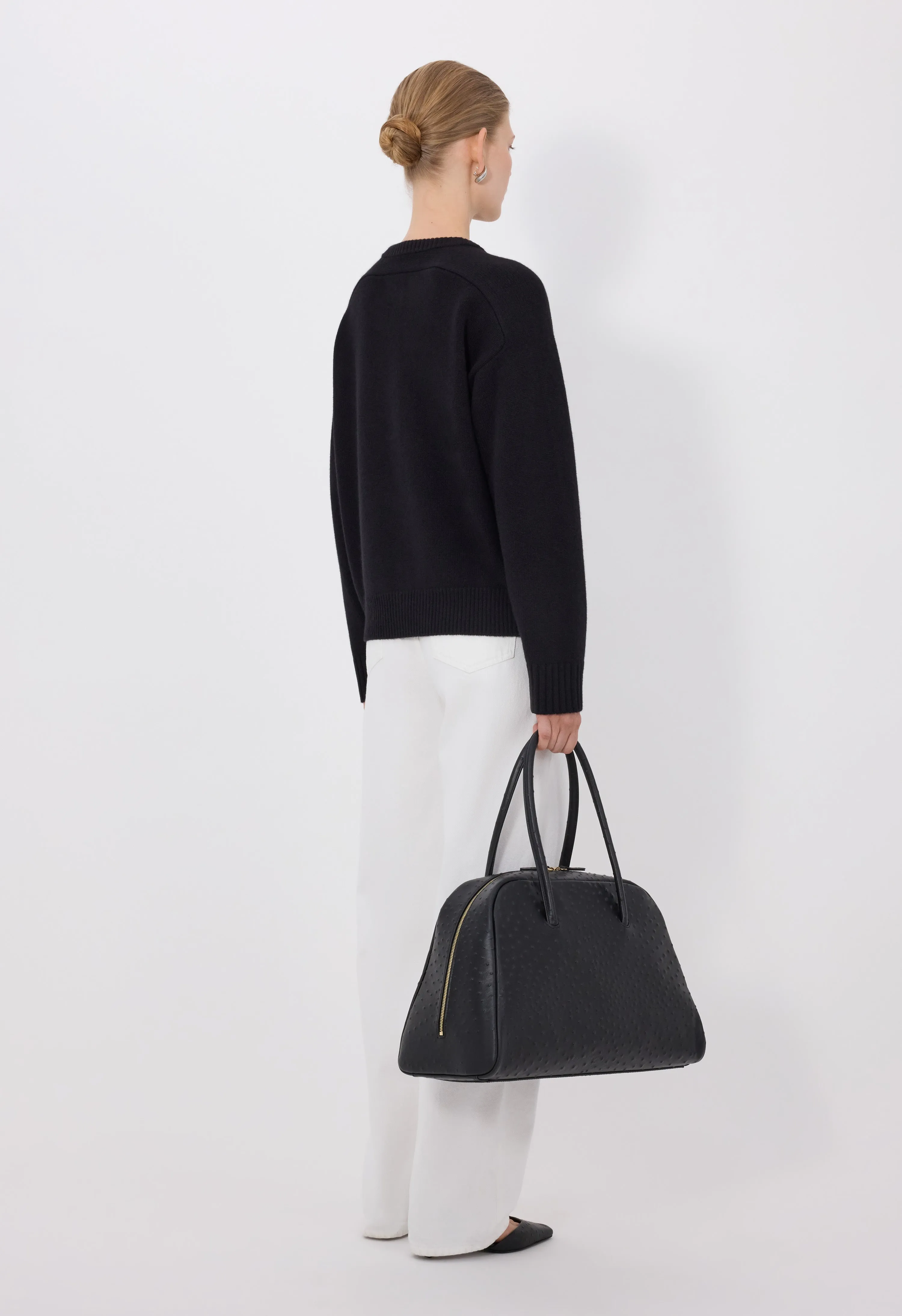 AIDAR LDS Wool cashmere cardigan sold by Loulou De Saison product image thumbnail 5