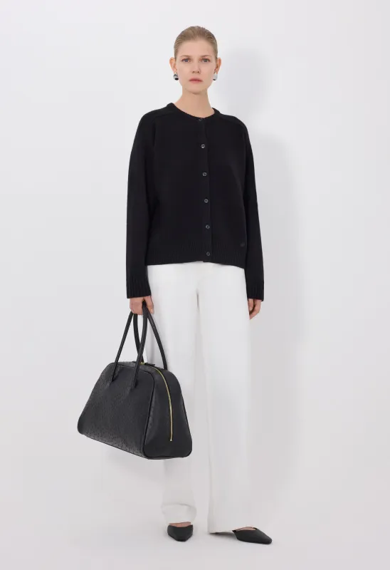 AIDAR LDS Wool cashmere cardigan sold by Loulou De Saison