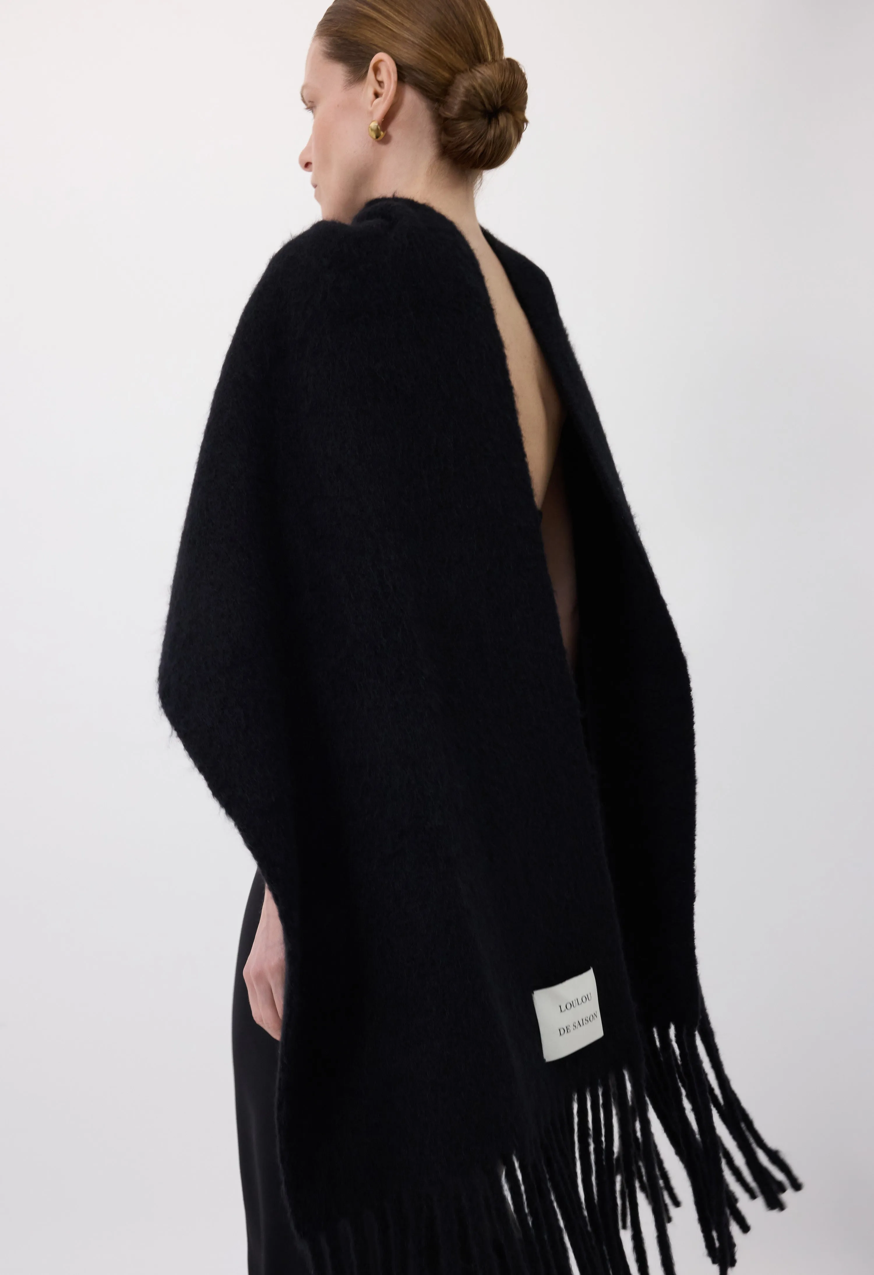 SANTO Alpaca wool scarf sold by Loulou De Saison