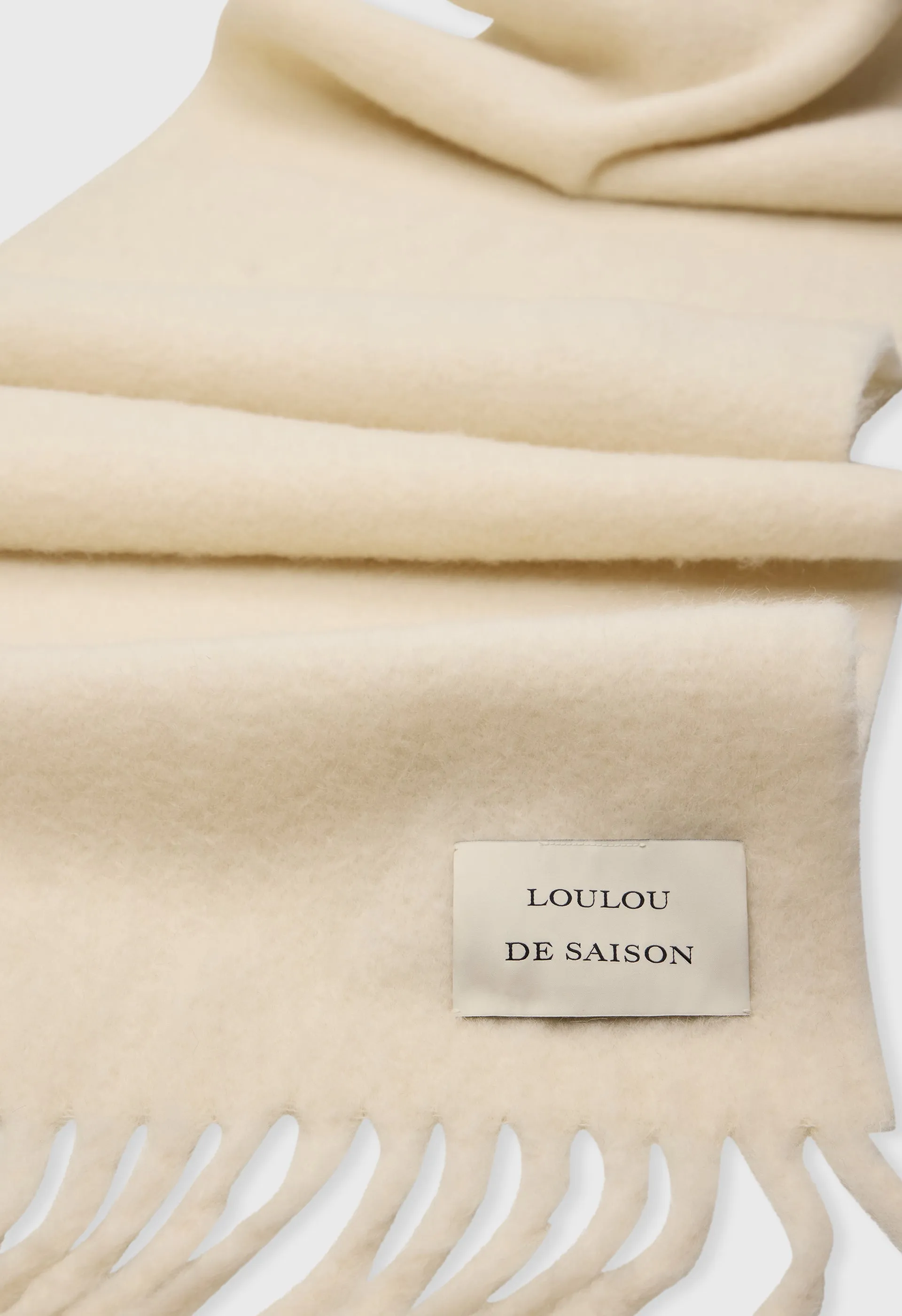 SANTO Alpaca wool scarf sold by Loulou De Saison product image thumbnail 3