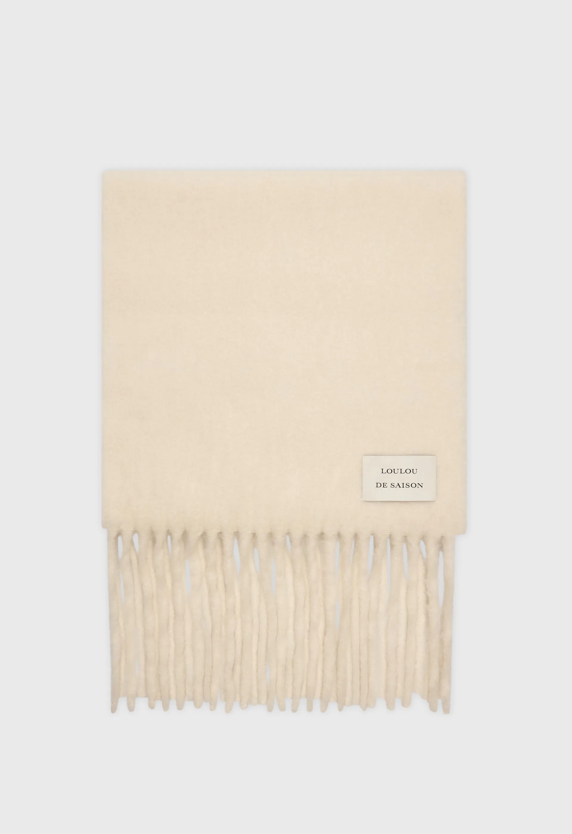 SANTO Alpaca wool scarf sold by Loulou De Saison product image thumbnail 2