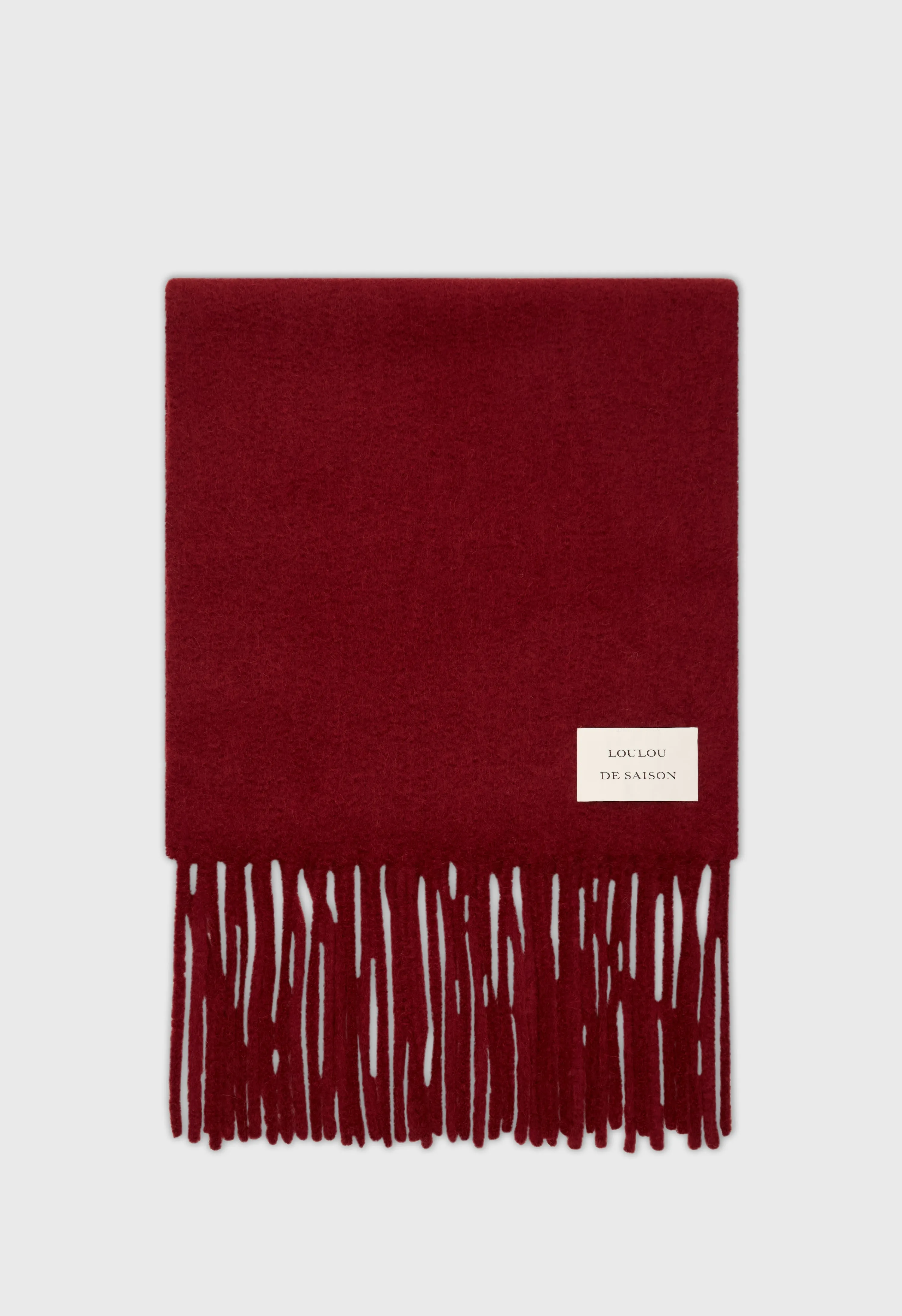 SANTO Alpaca wool scarf sold by Loulou De Saison product image thumbnail 2