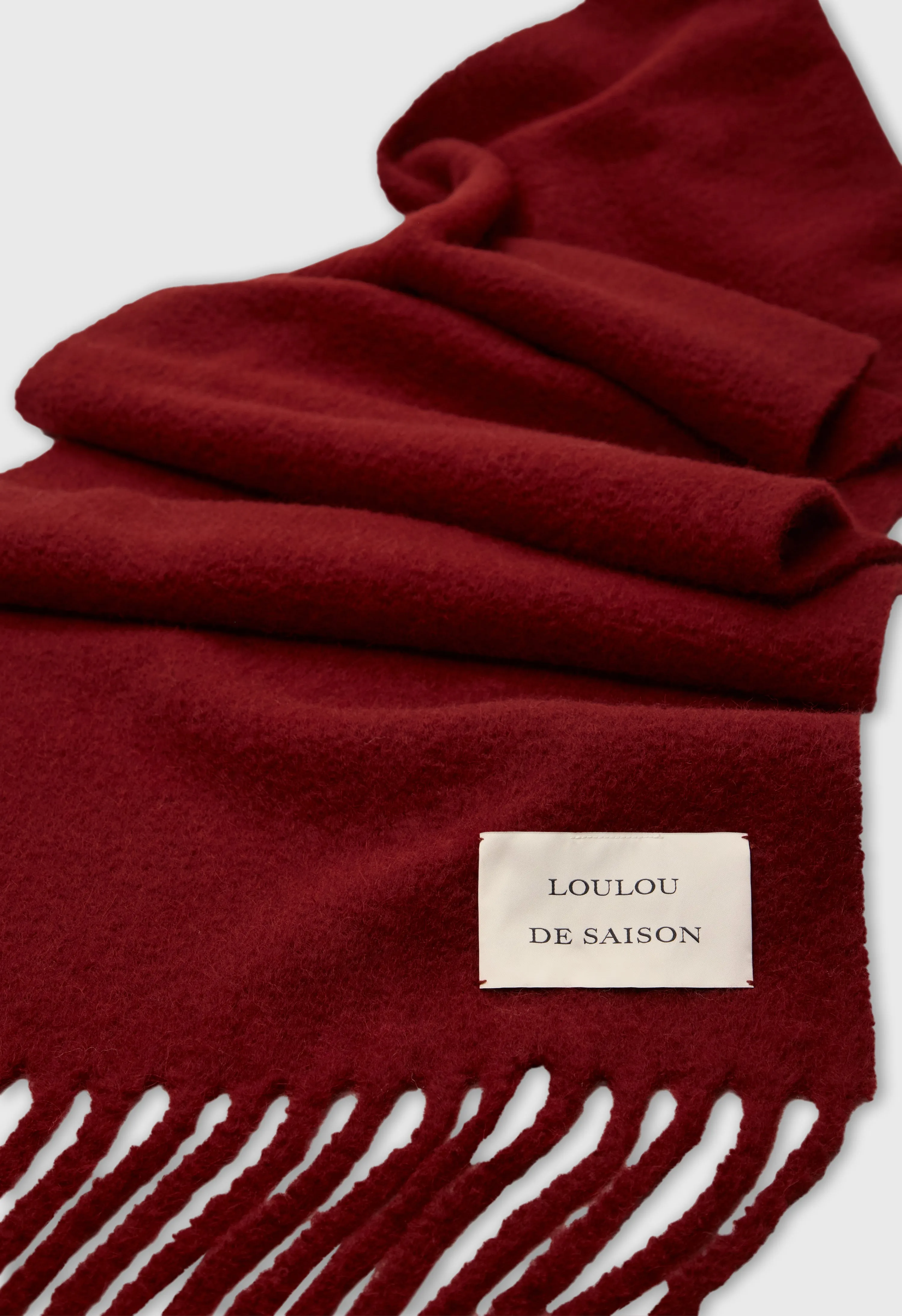 SANTO Alpaca wool scarf sold by Loulou De Saison