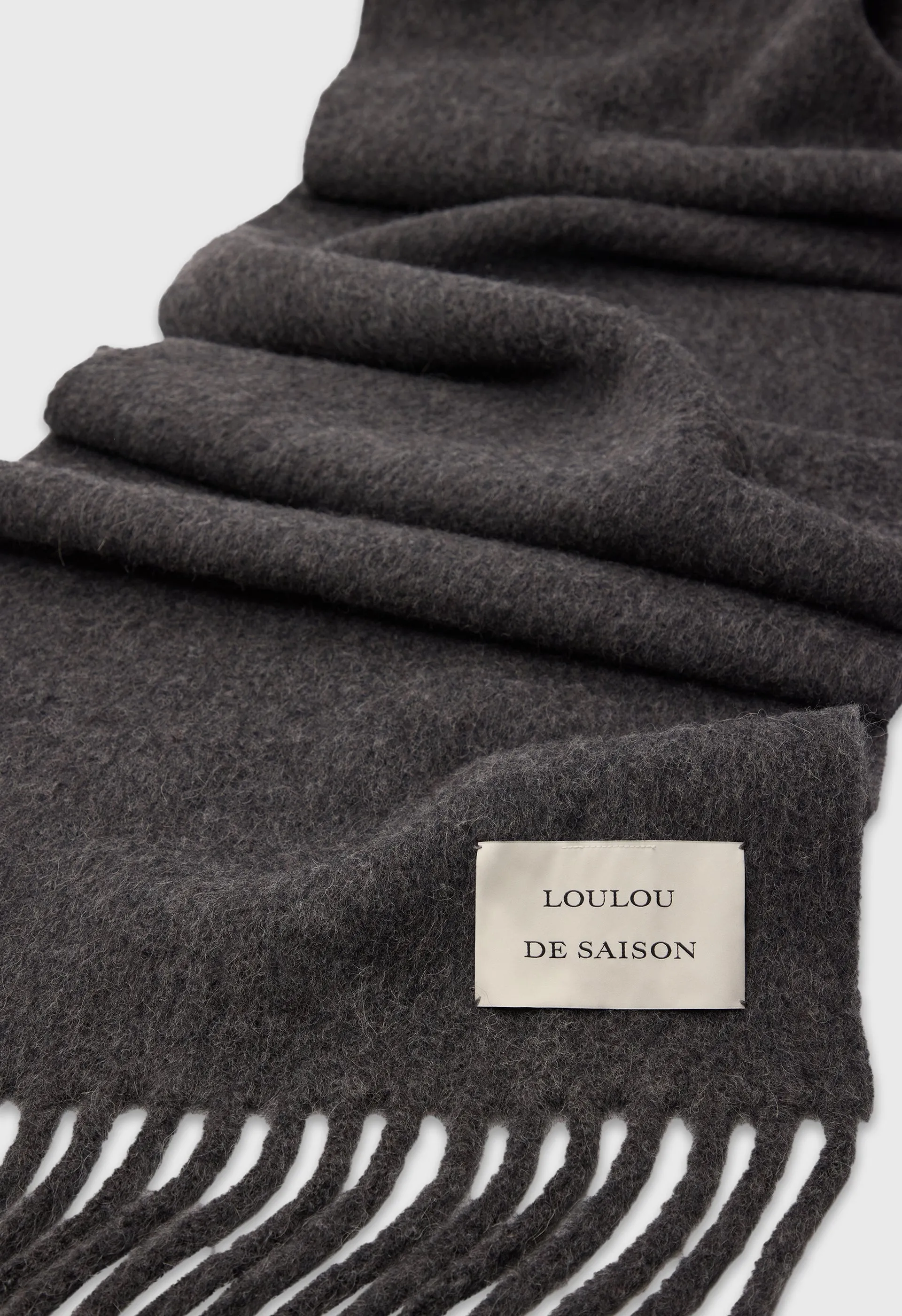 SANTO Alpaca wool scarf sold by Loulou De Saison product image thumbnail 3