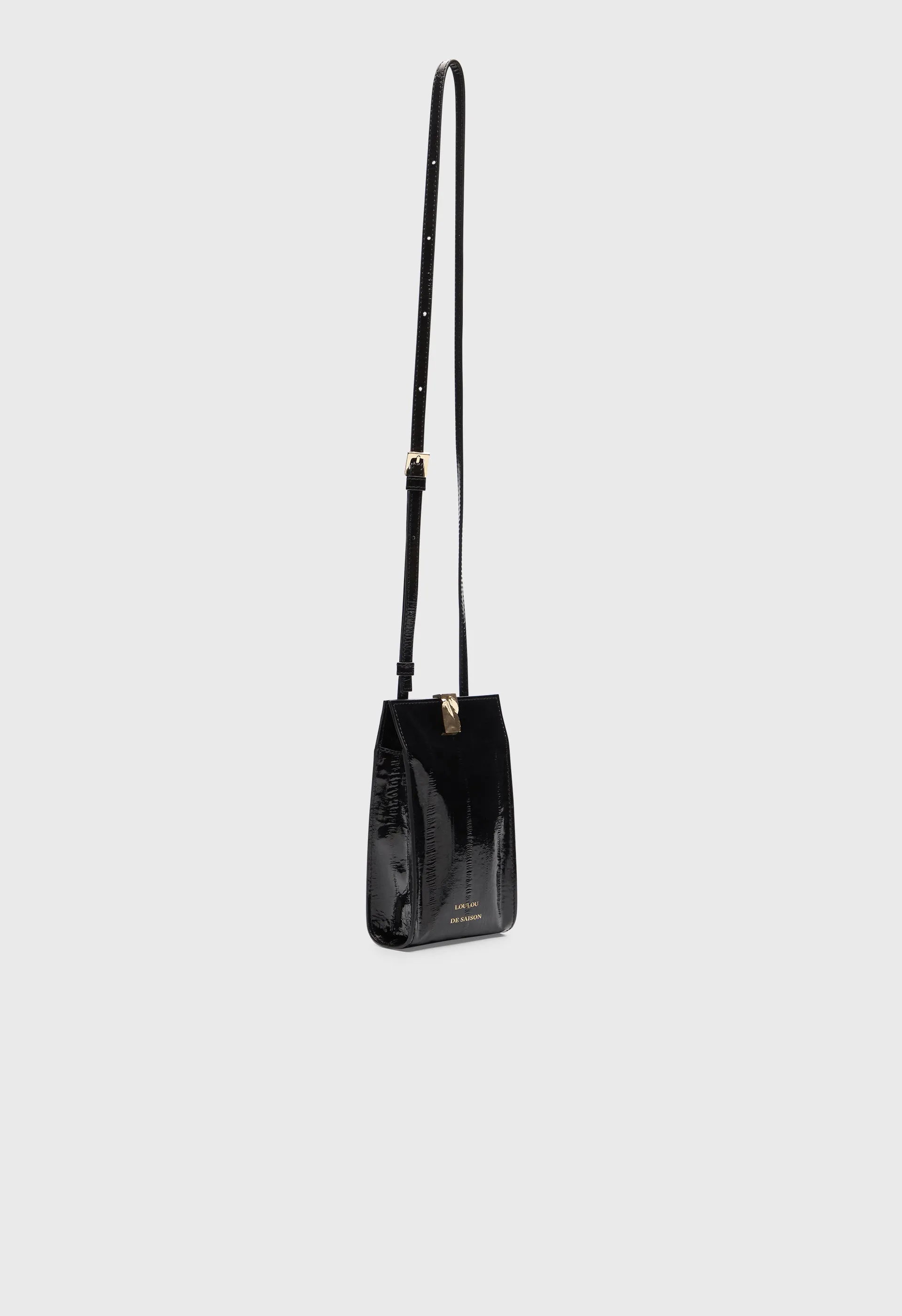 NERI Eel-effect leather cross-body mini bag sold by Loulou De Saison product image thumbnail 3