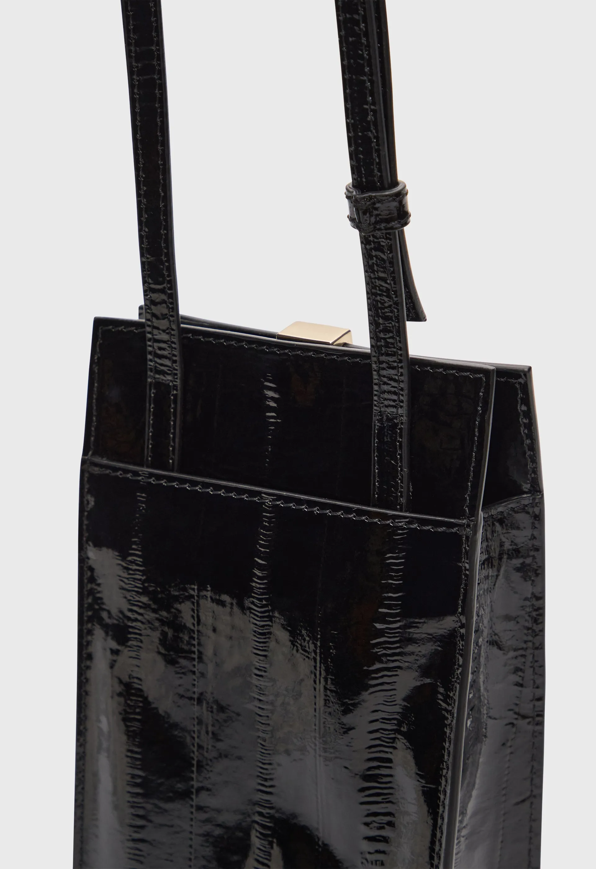 NERI Eel-effect leather cross-body mini bag sold by Loulou De Saison product image thumbnail 5