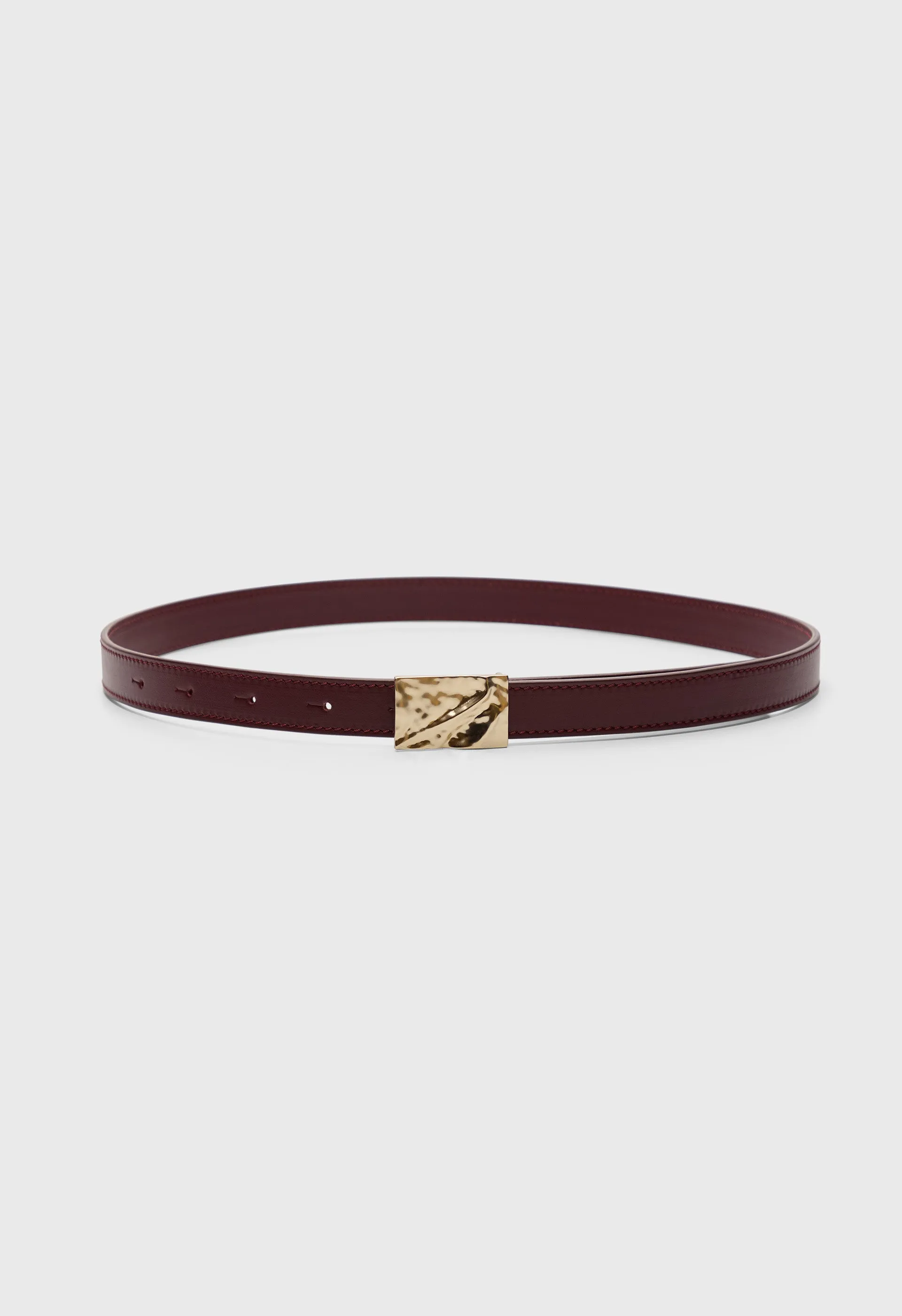 MINAR Leather belt sold by Loulou De Saison product image thumbnail 3