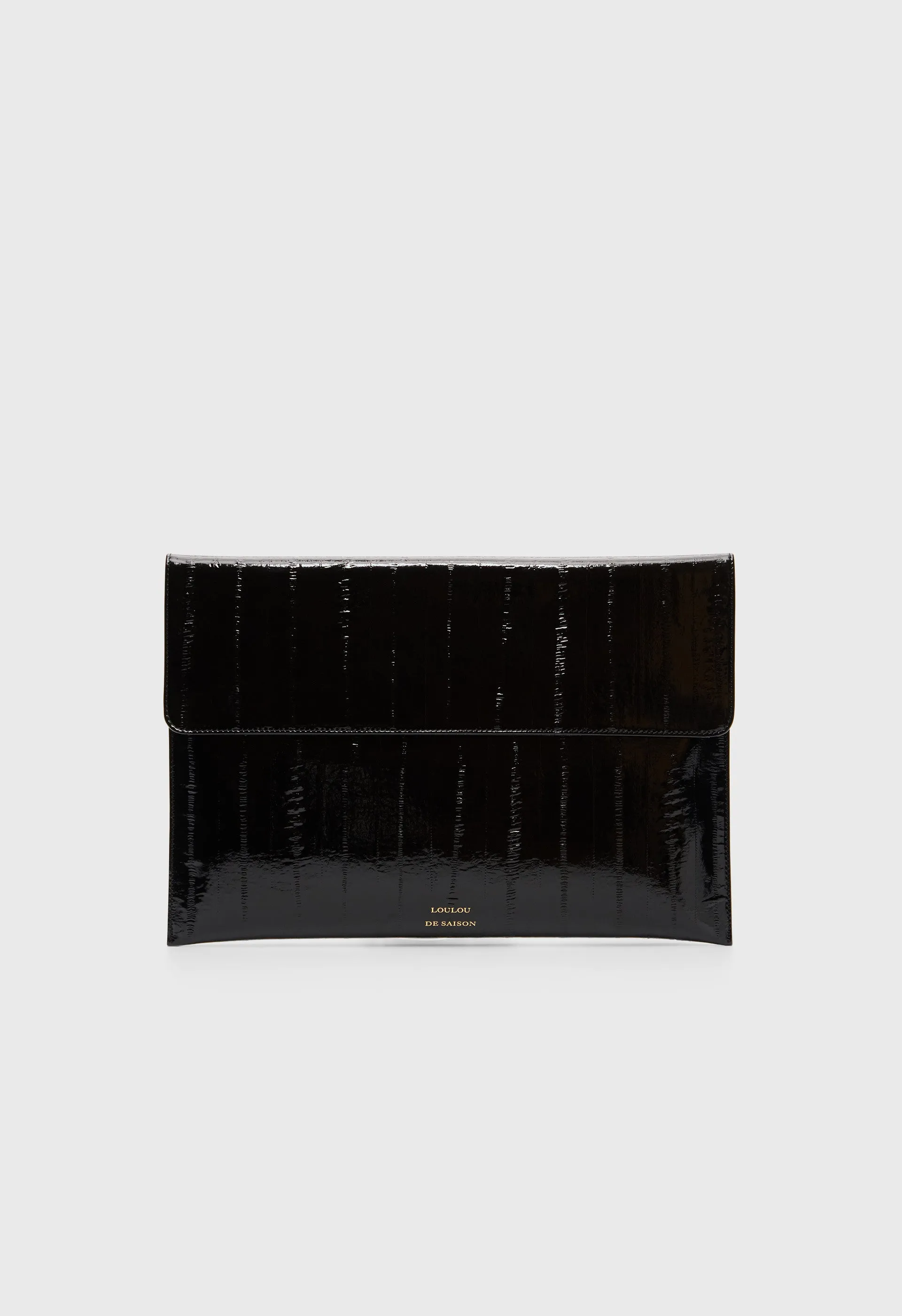 MAURY Eel-effect leather clutch sold by Loulou De Saison product image thumbnail 2