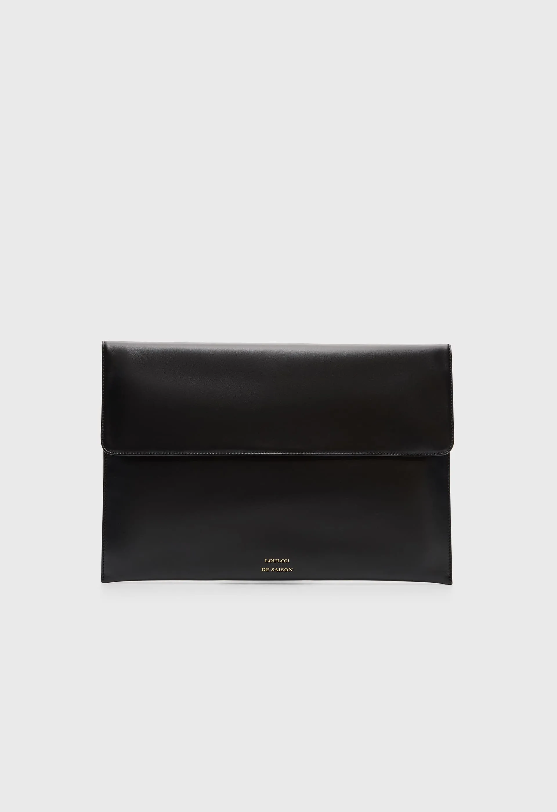 GAIA Leather clutch sold by Loulou De Saison product image thumbnail 2