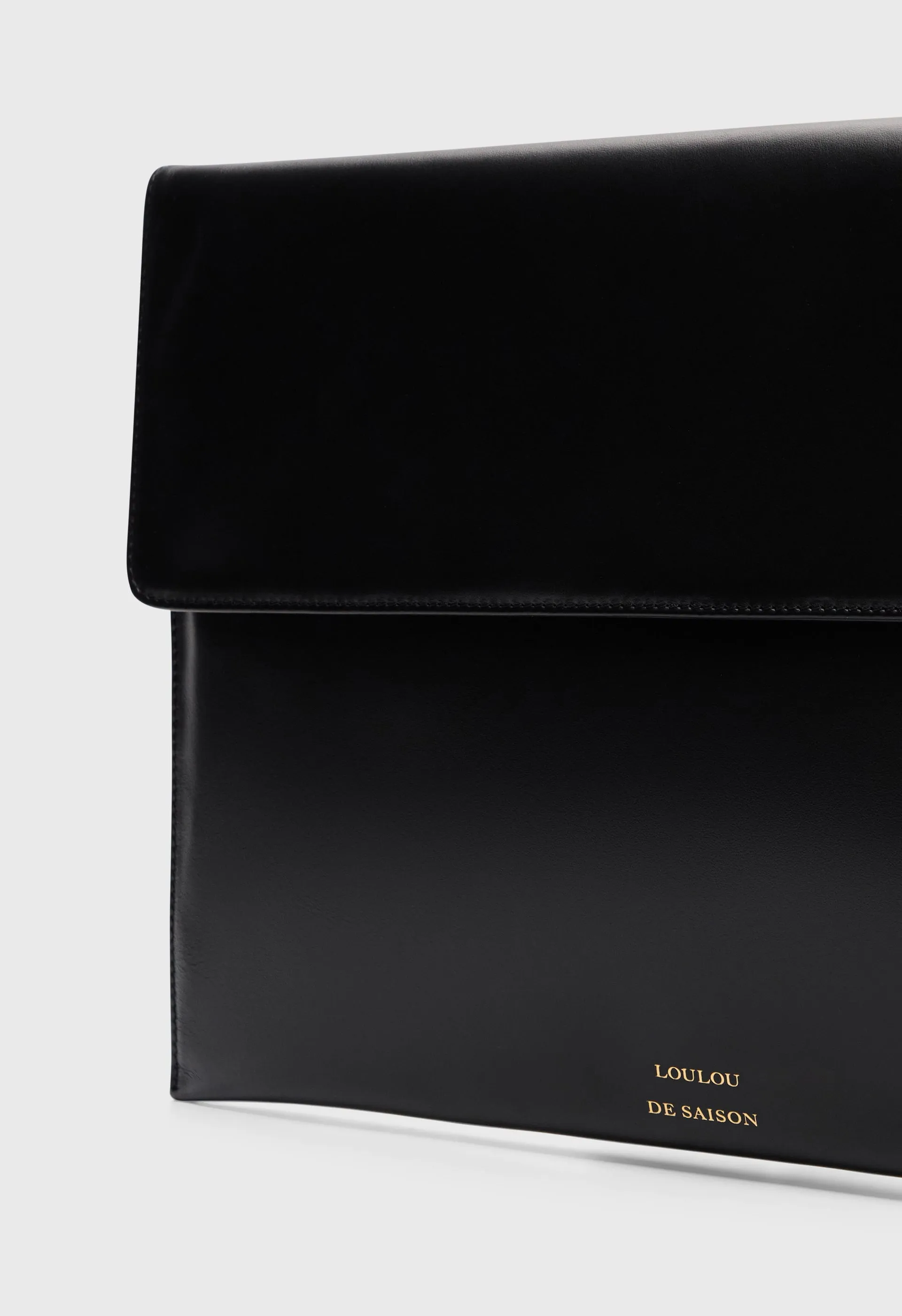 GAIA Leather clutch sold by Loulou De Saison product image thumbnail 4