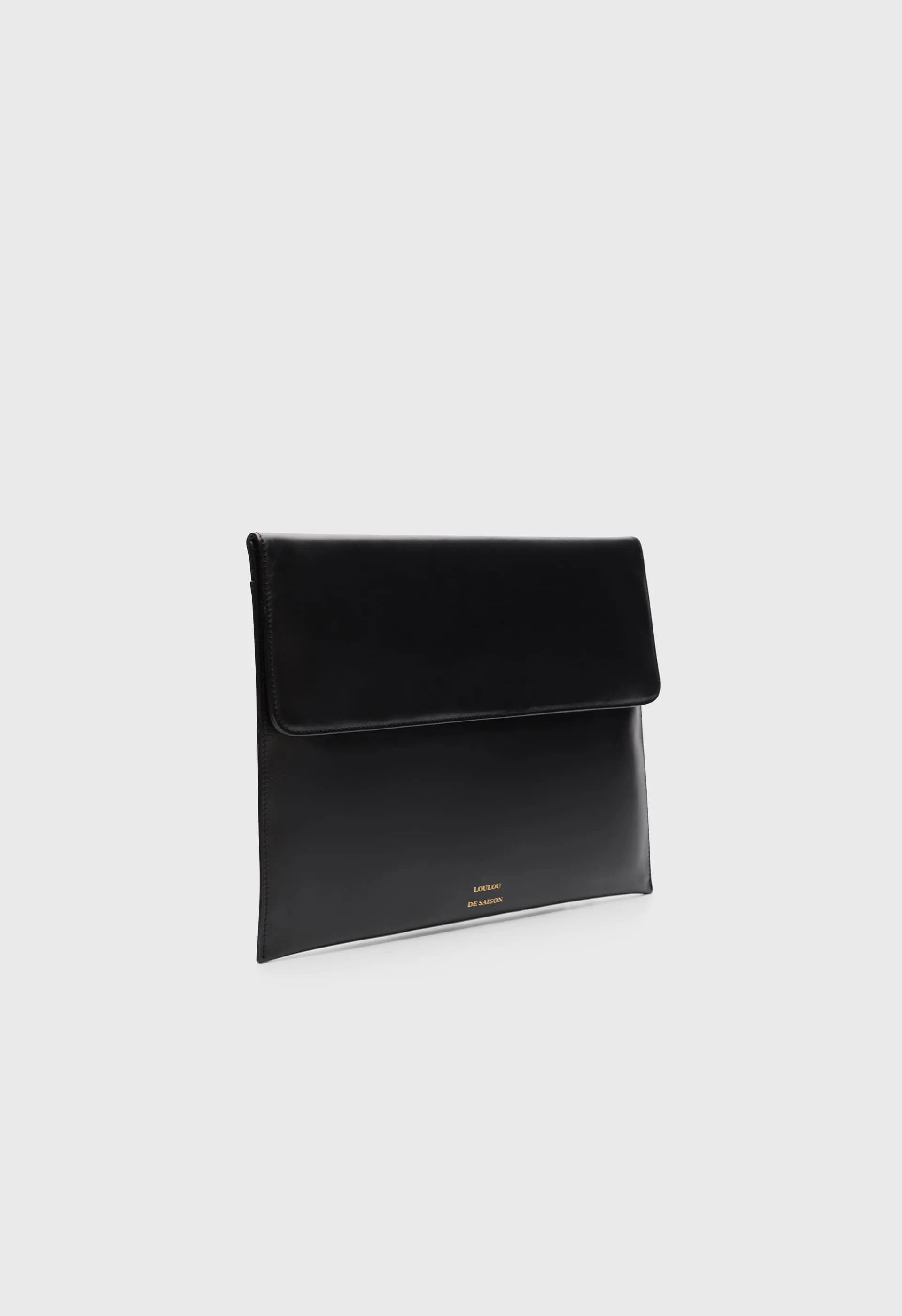 GAIA Leather clutch sold by Loulou De Saison product image thumbnail 3