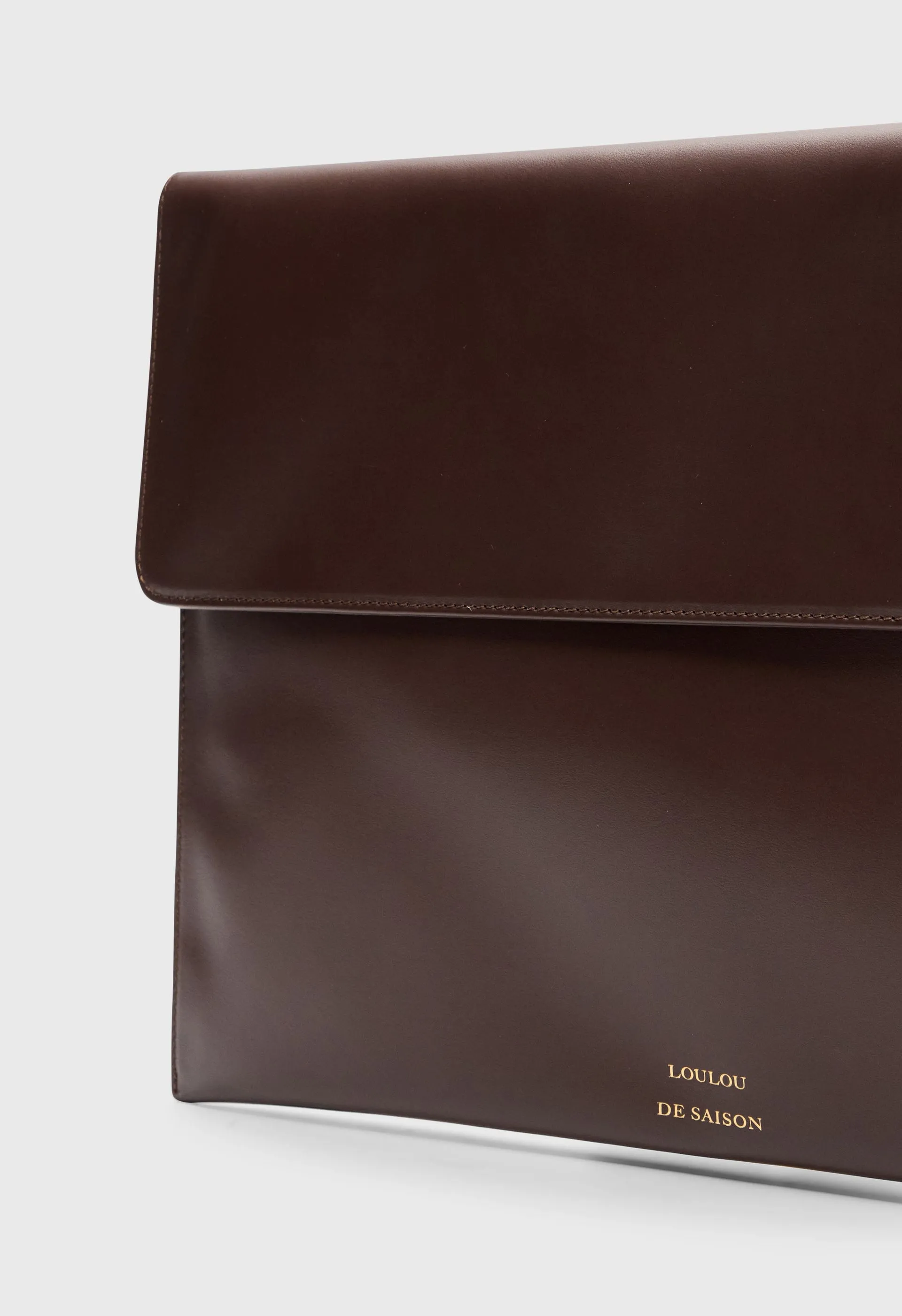 GAIA Leather clutch sold by Loulou De Saison product image thumbnail 4