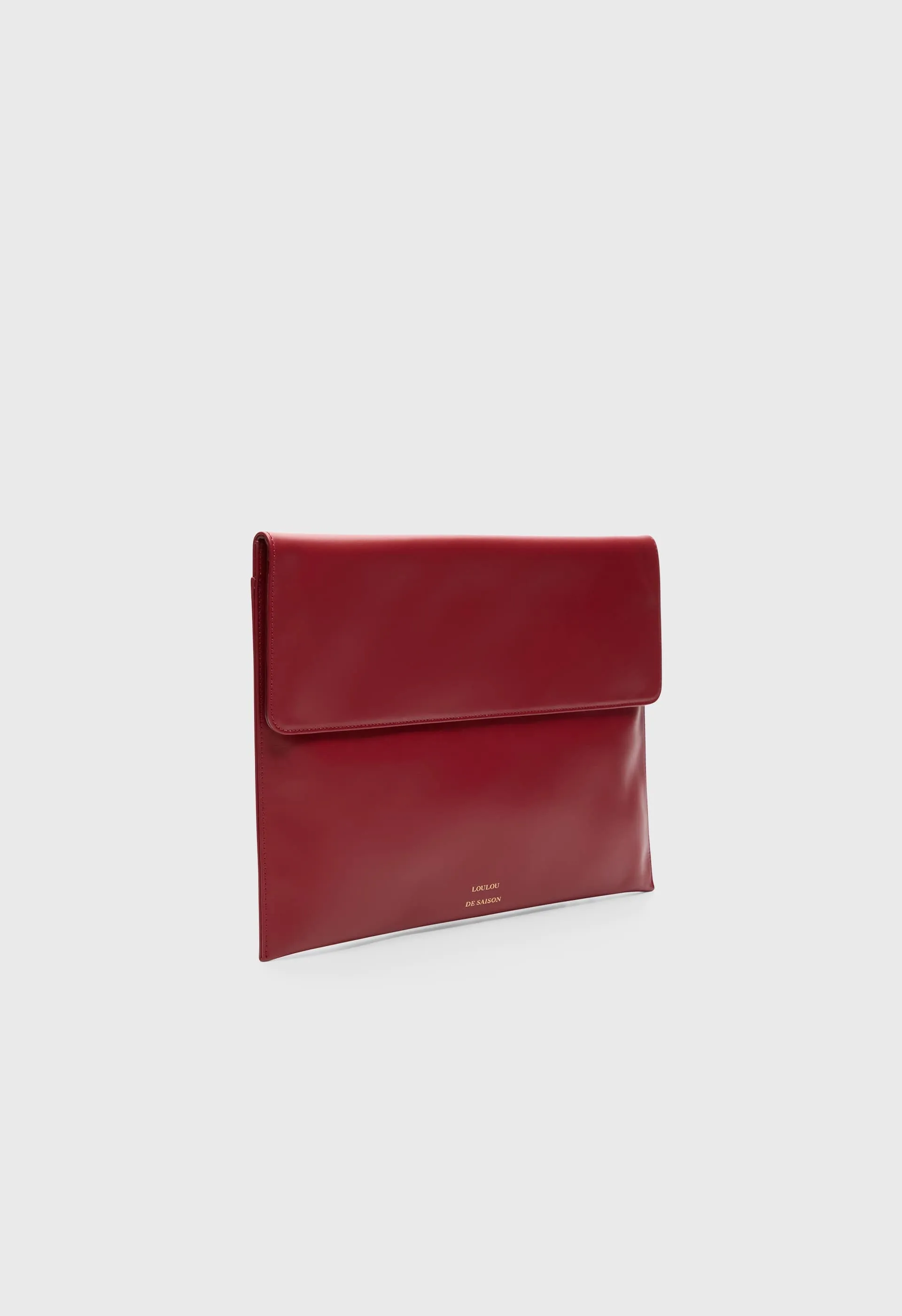 GAIA Leather clutch sold by Loulou De Saison product image thumbnail 2