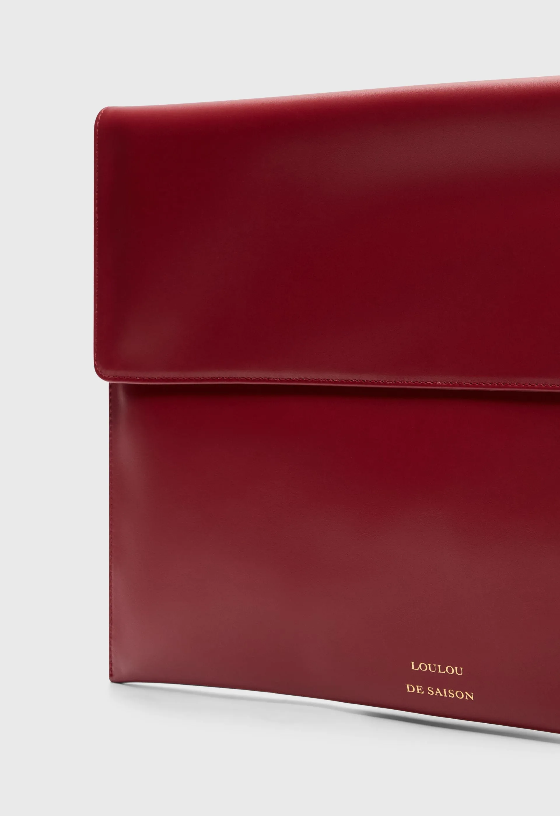 GAIA Leather clutch sold by Loulou De Saison product image thumbnail 4