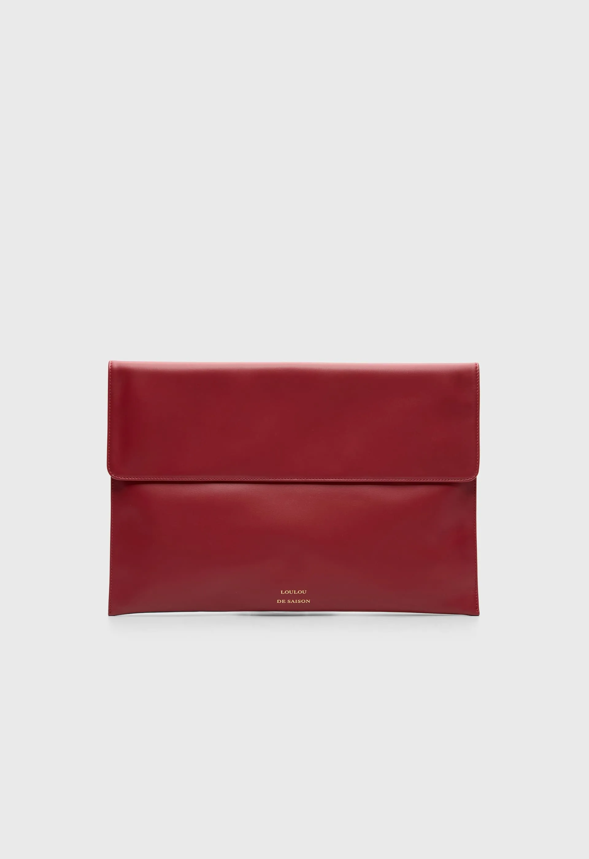 GAIA Leather clutch sold by Loulou De Saison product image thumbnail 3