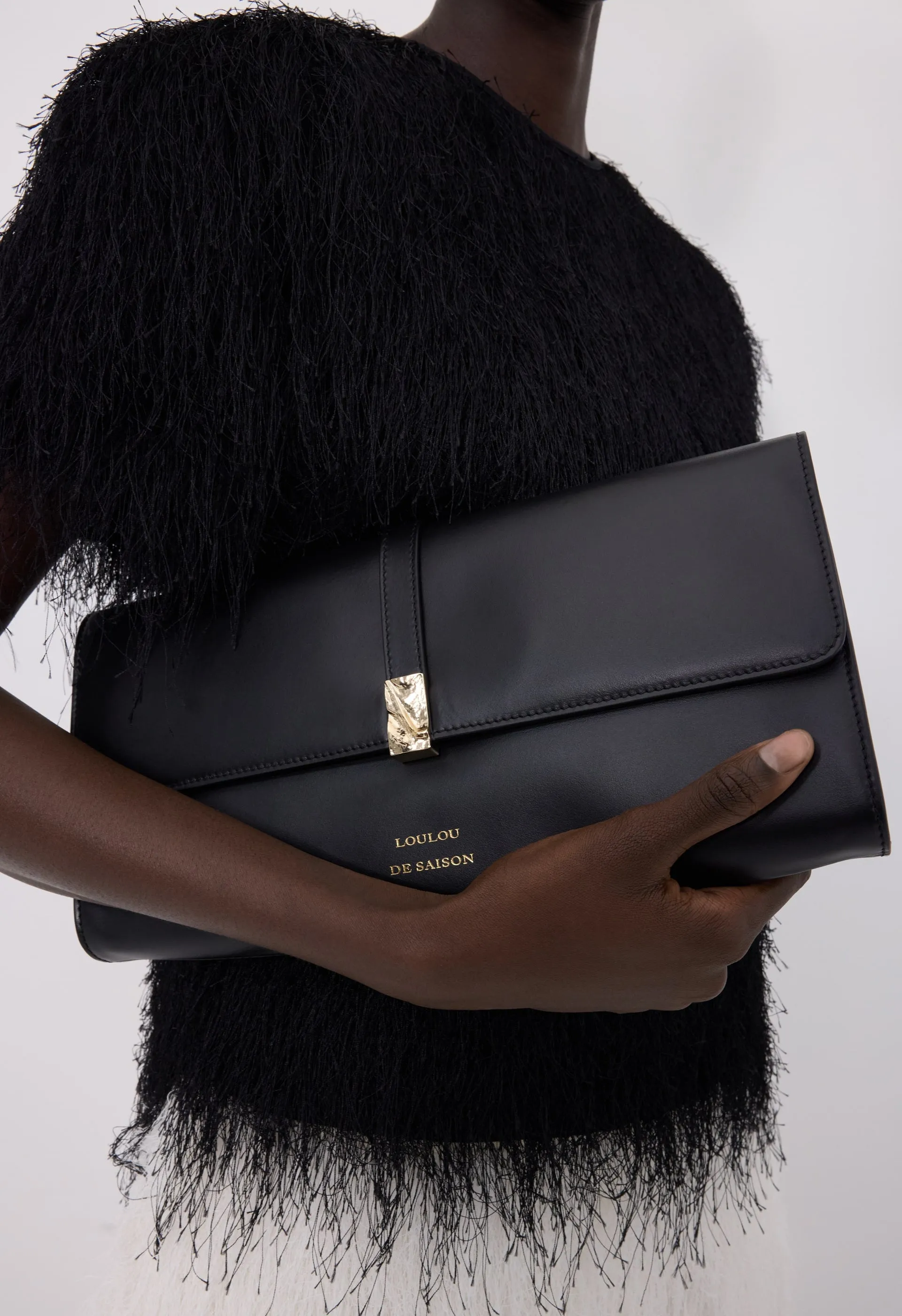 ELMER Leather clutch sold by Loulou De Saison product image thumbnail 3