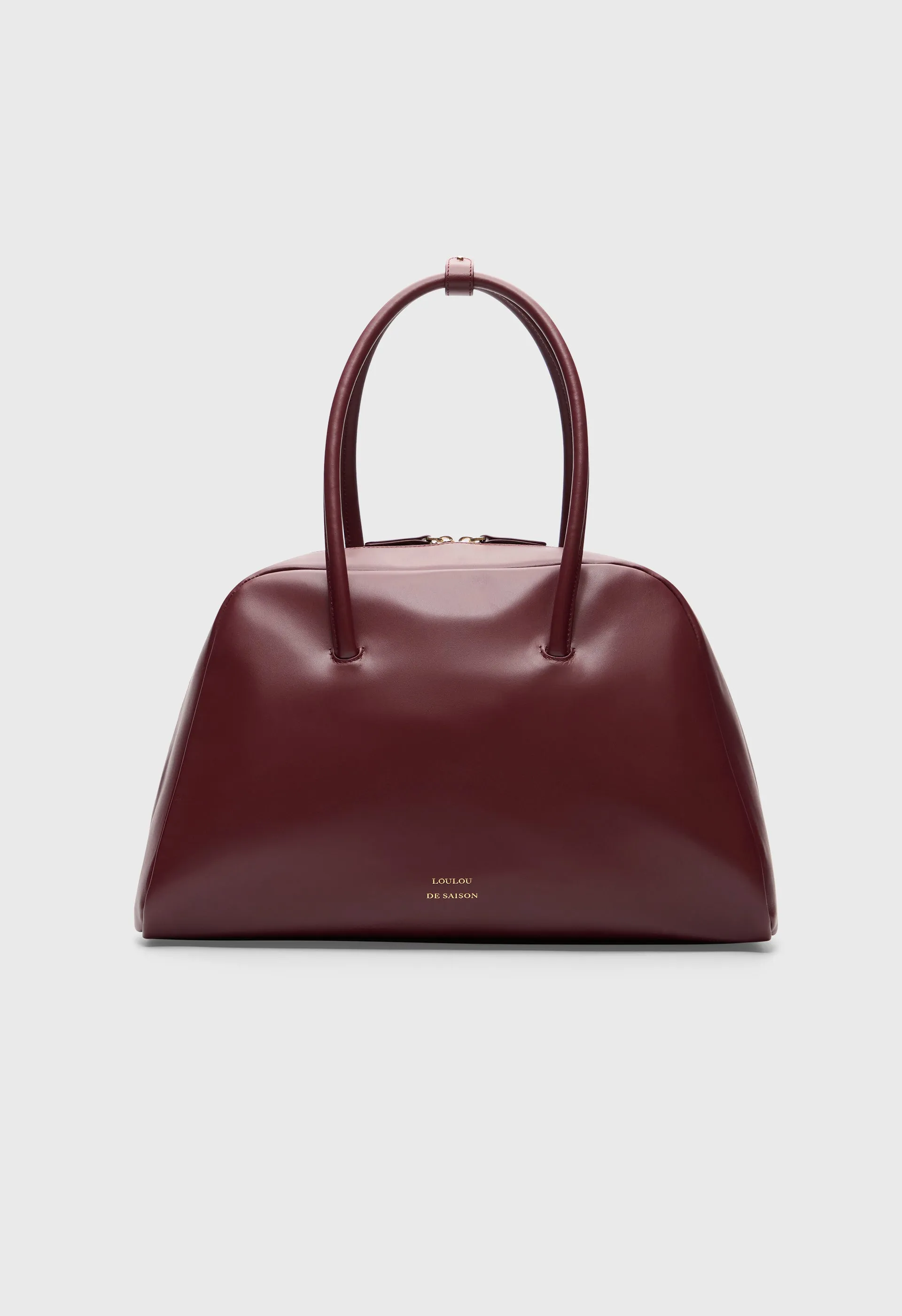 BUCKLEY Leather bowling bag sold by Loulou De Saison product image thumbnail 2