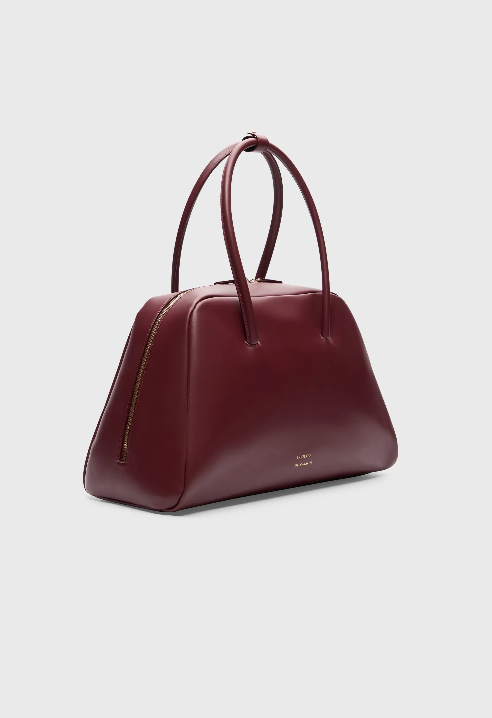 BUCKLEY Leather bowling bag sold by Loulou De Saison product image thumbnail 3