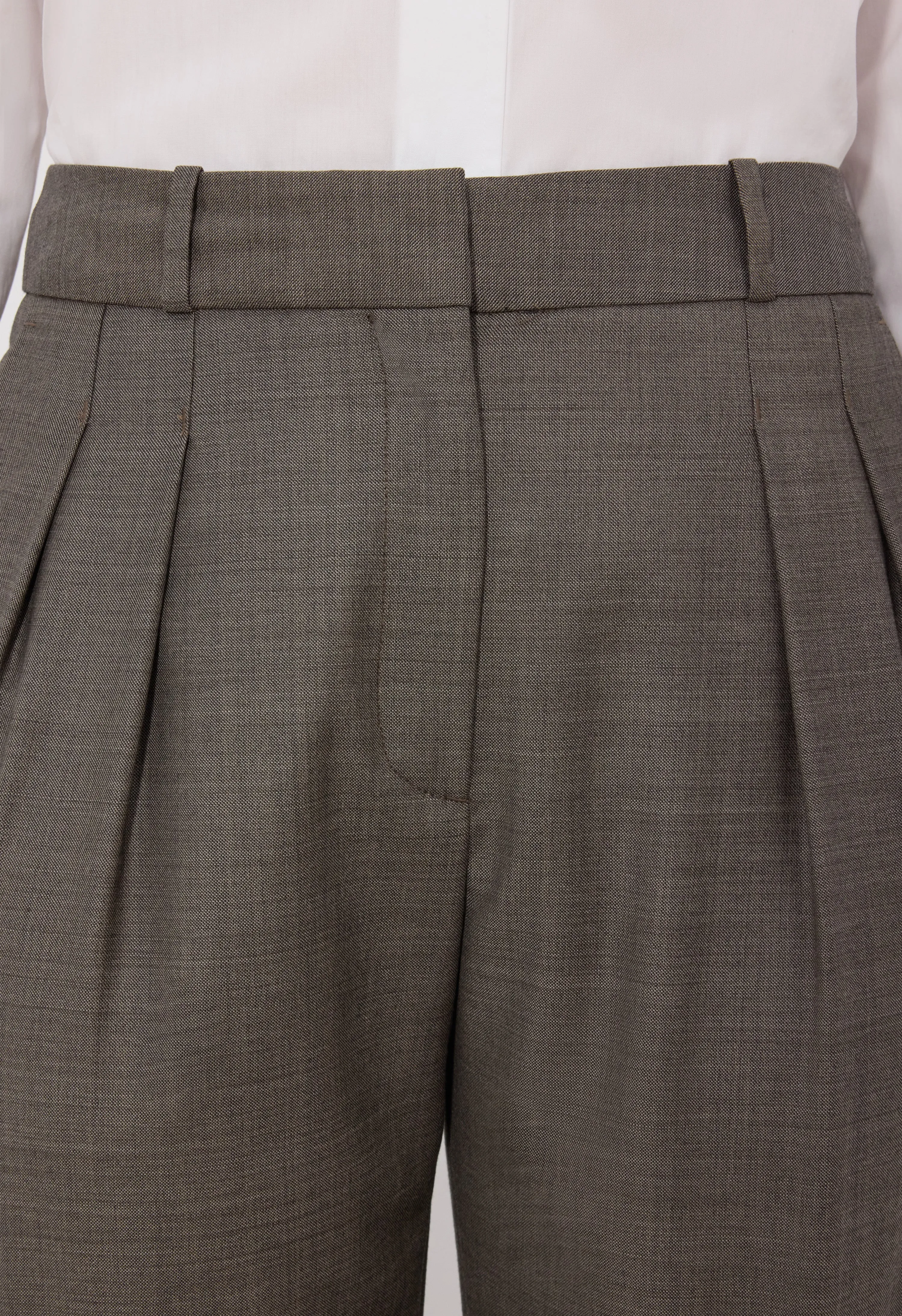 SBIRU LDS Pleated wool trousers sold by Loulou De Saison product image thumbnail 4