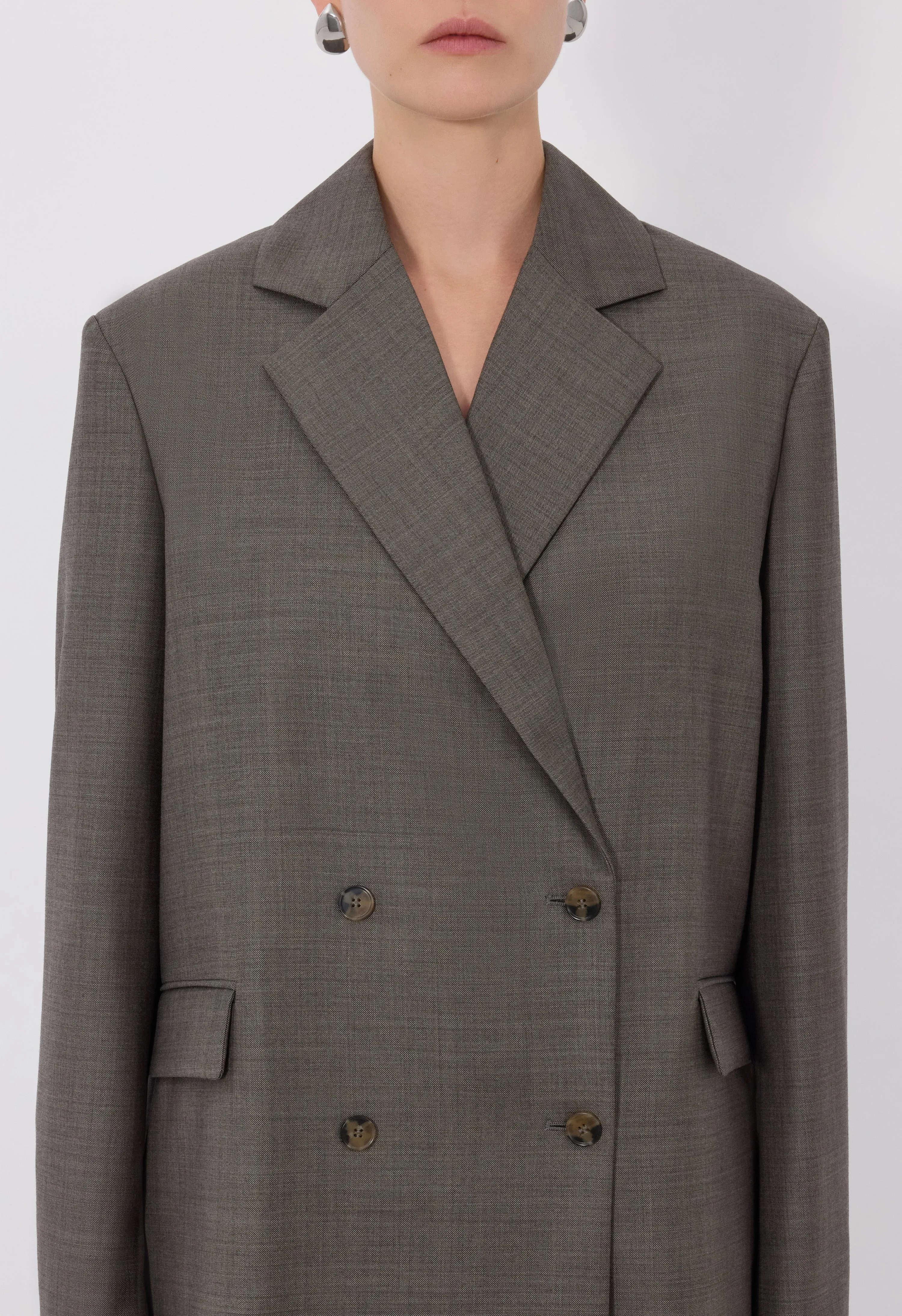 DONAU LDS Virgin wool jacket sold by Loulou De Saison product image thumbnail 4