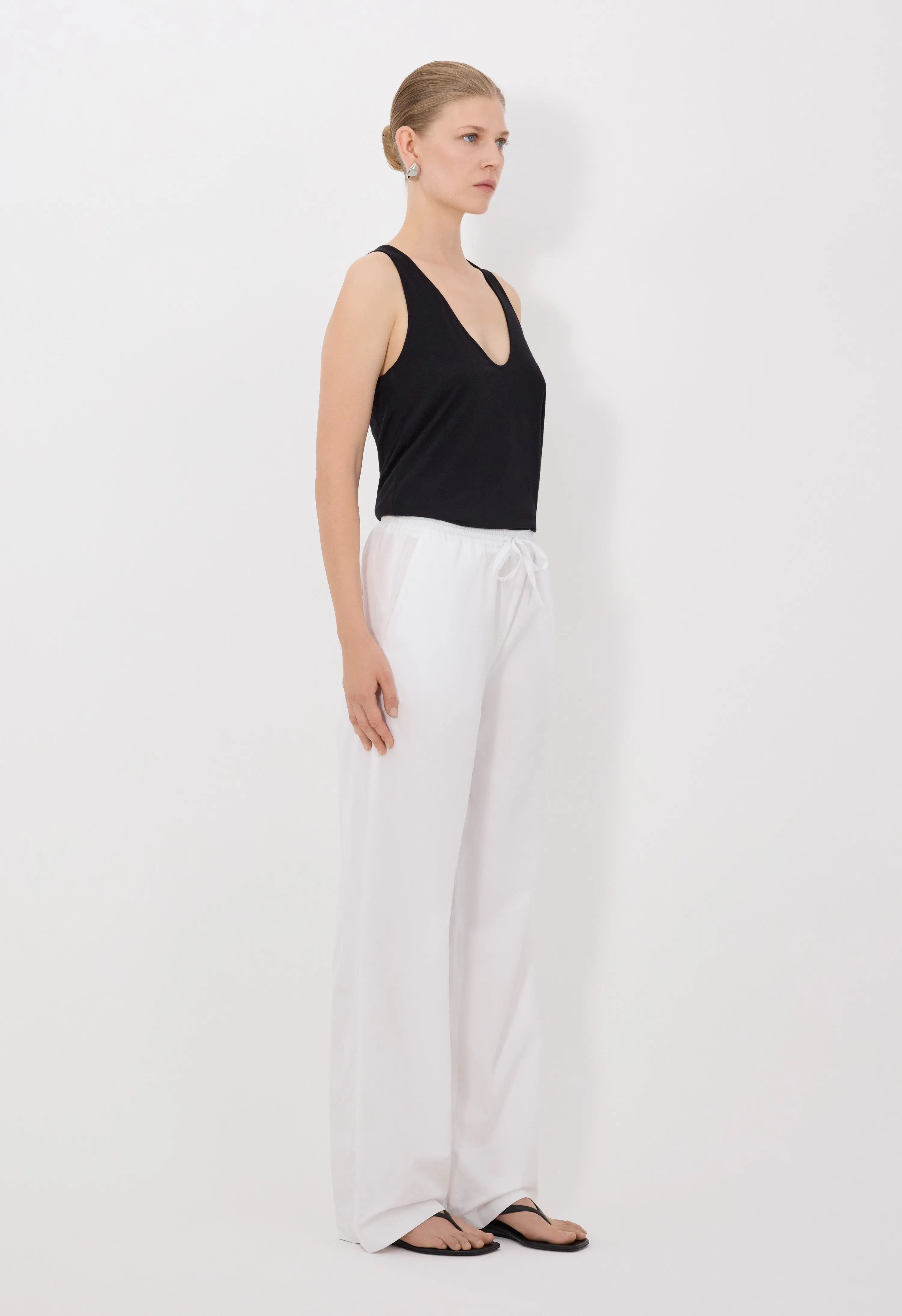 SERO LDS Cotton poplin trousers sold by Loulou De Saison product image thumbnail 3