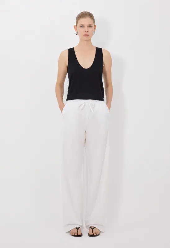 SERO LDS Cotton poplin trousers made by Loulou De Saison