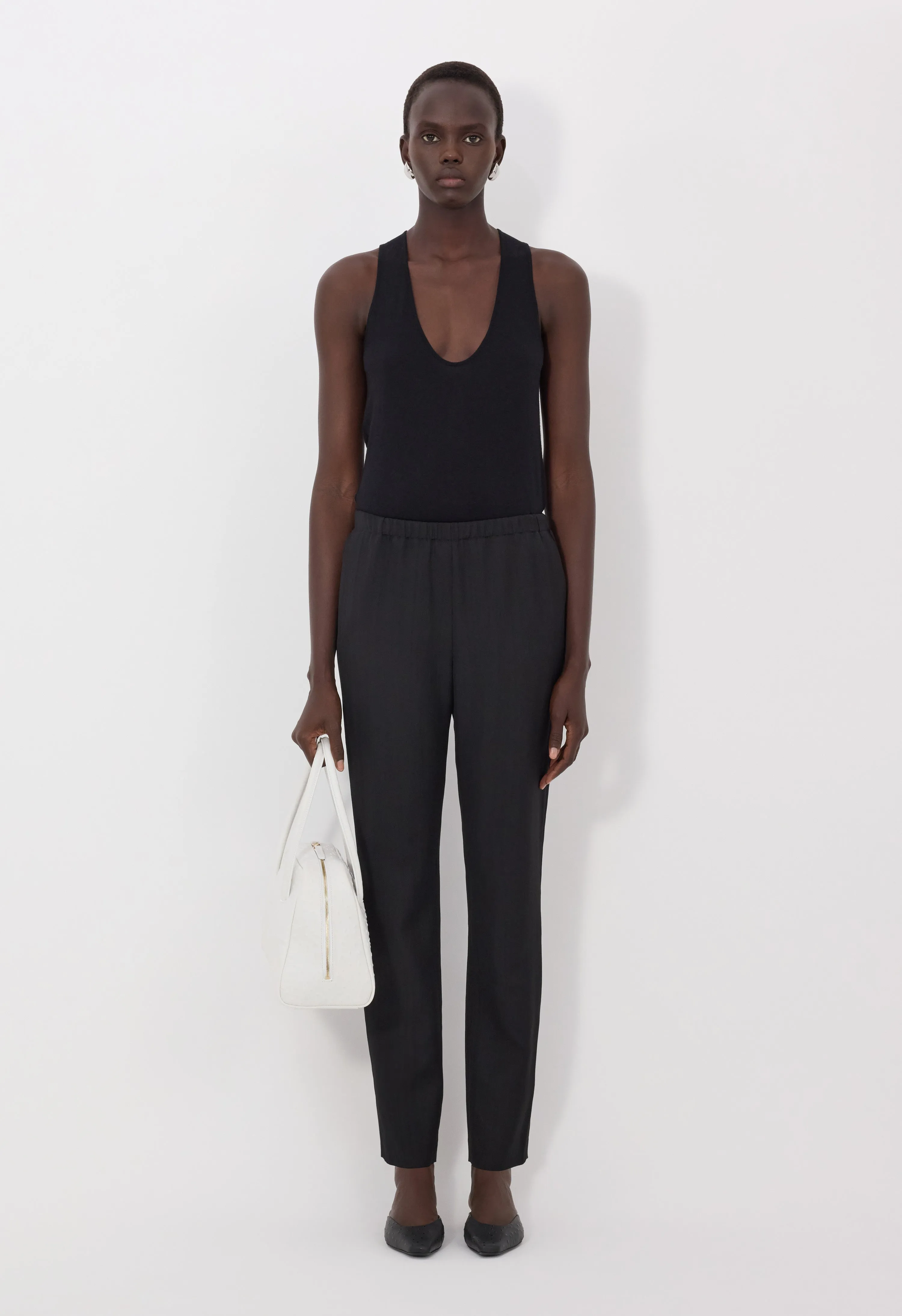 SCOT Straight leg trousers sold by Loulou De Saison