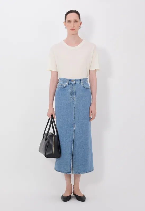 RONA LDS Denim skirt made by Loulou De Saison