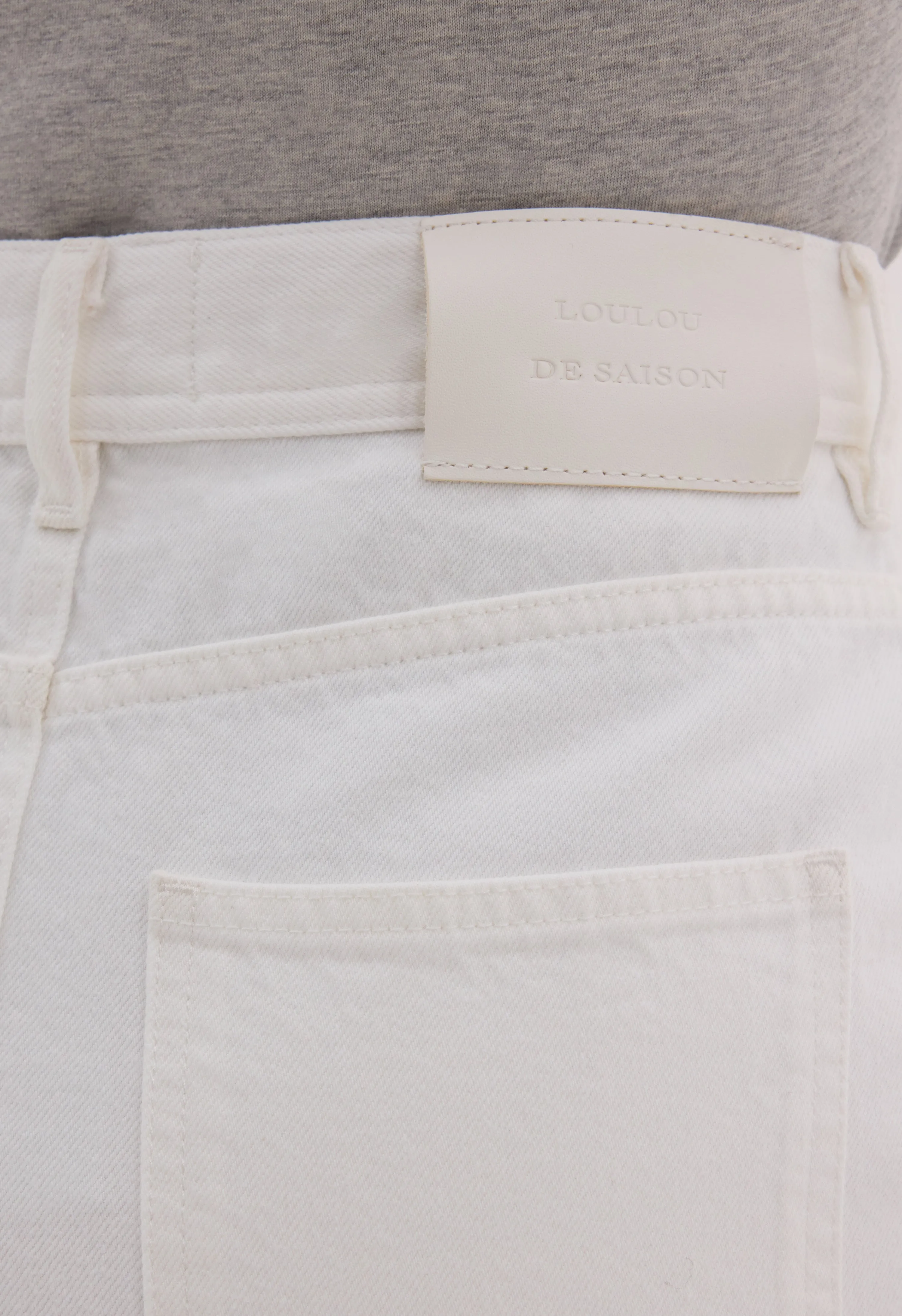 RONA LDS Denim skirt sold by Loulou De Saison product image thumbnail 4