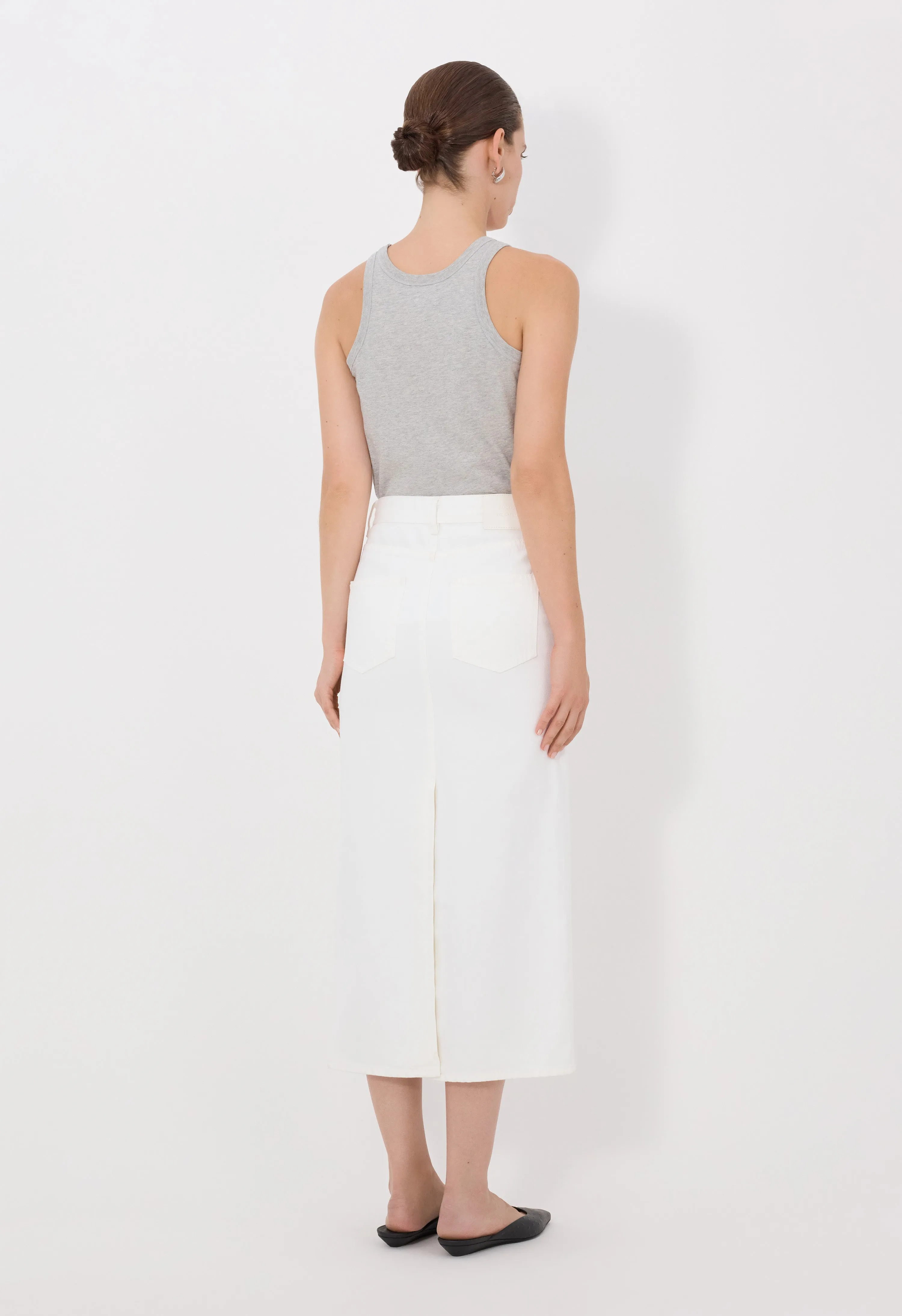 RONA LDS Denim skirt sold by Loulou De Saison product image thumbnail 5