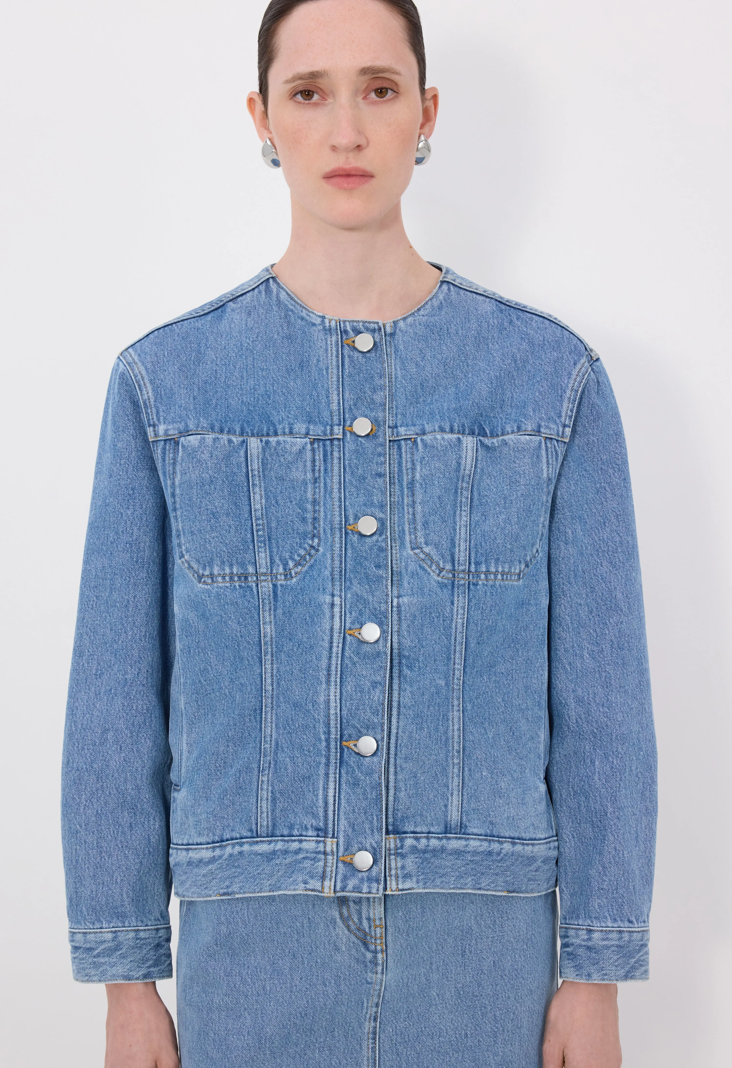 RIMA Denim jacket sold by Loulou De Saison product image thumbnail 4