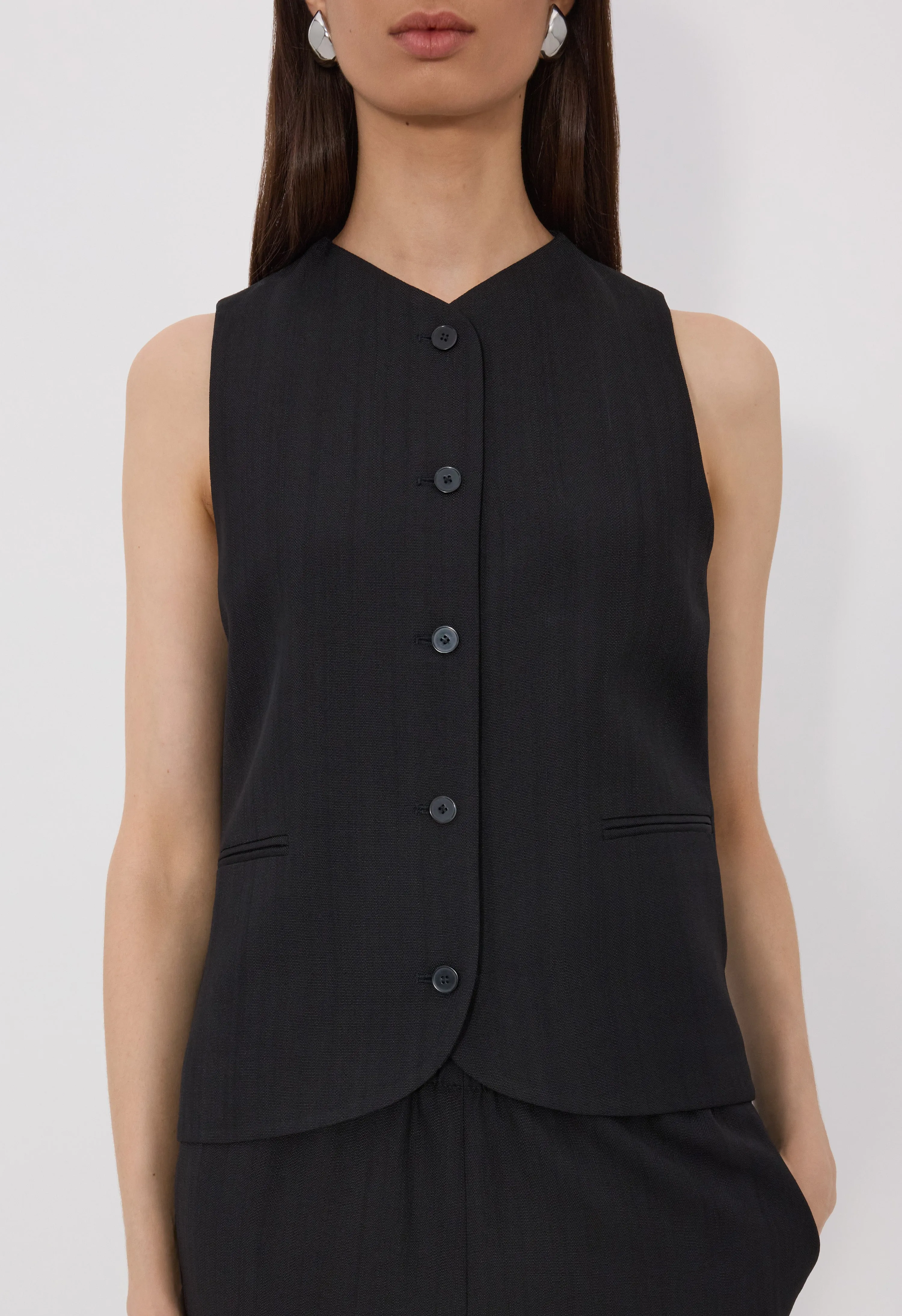 PACO Tailored waistcoat sold by Loulou De Saison product image thumbnail 4