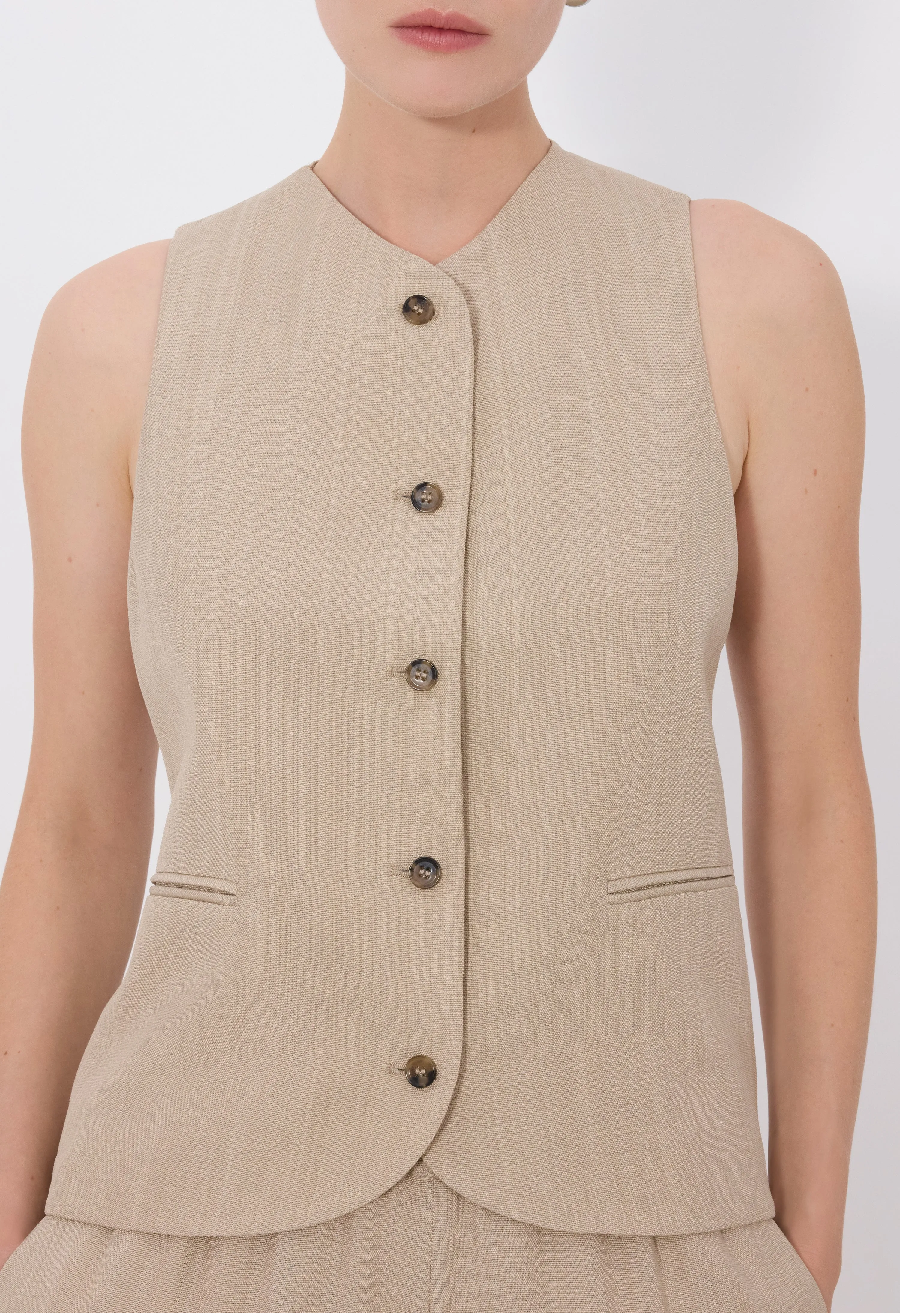 PACO Tailored waistcoat sold by Loulou De Saison product image thumbnail 4