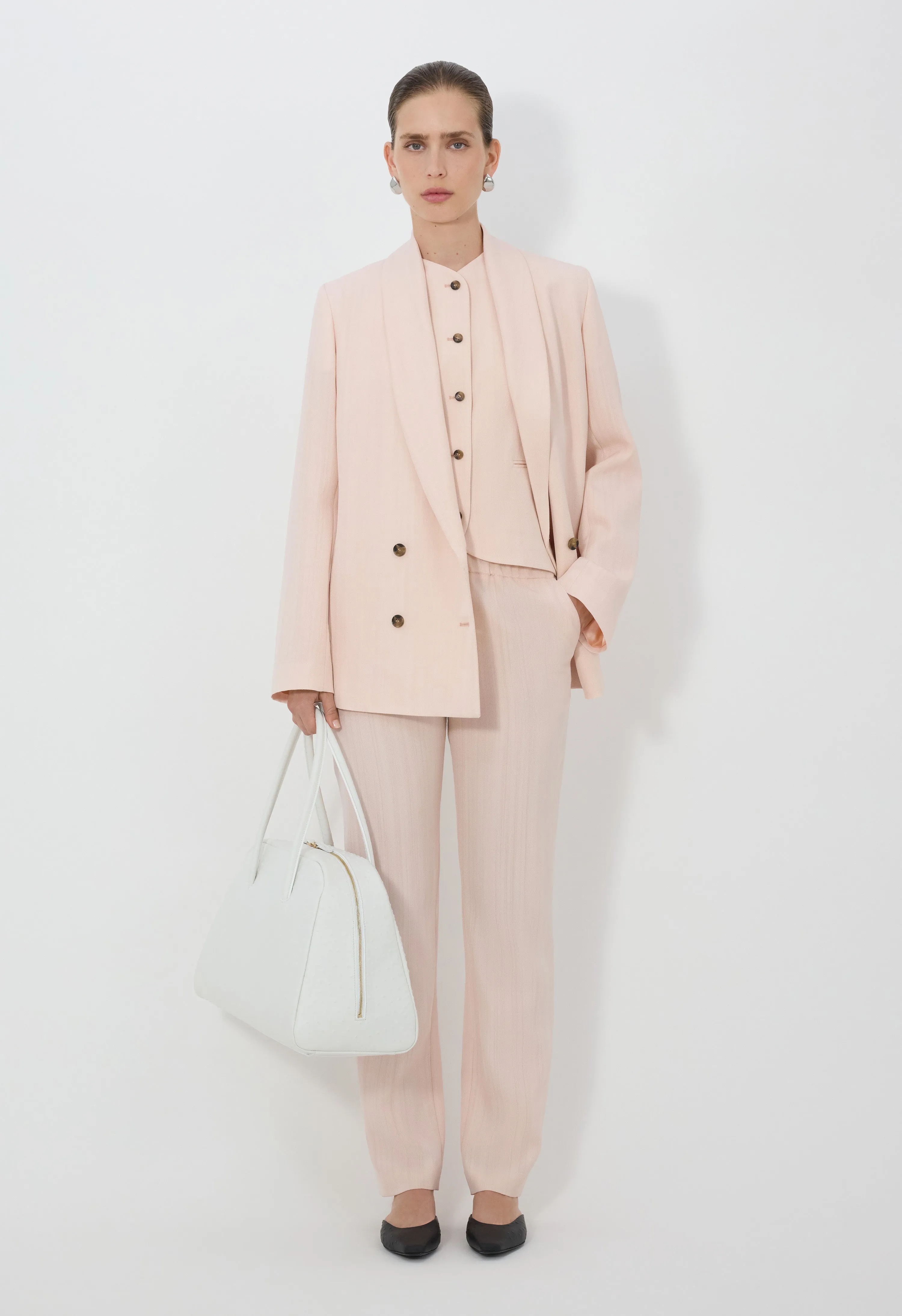 MINKA Oversized tailored jacket sold by Loulou De Saison