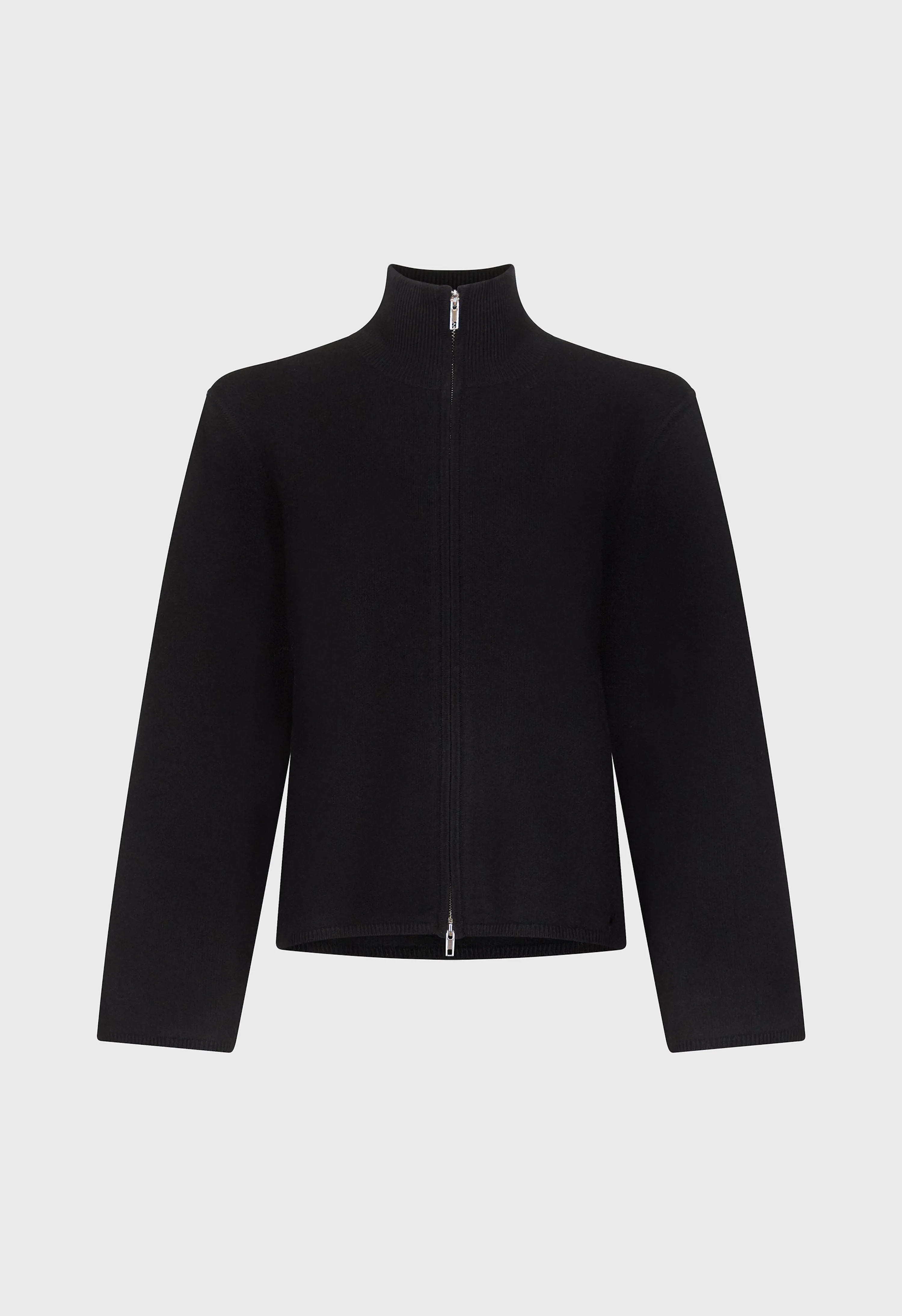 GABI Zipped cashmere cardigan sold by Loulou De Saison product image thumbnail 2