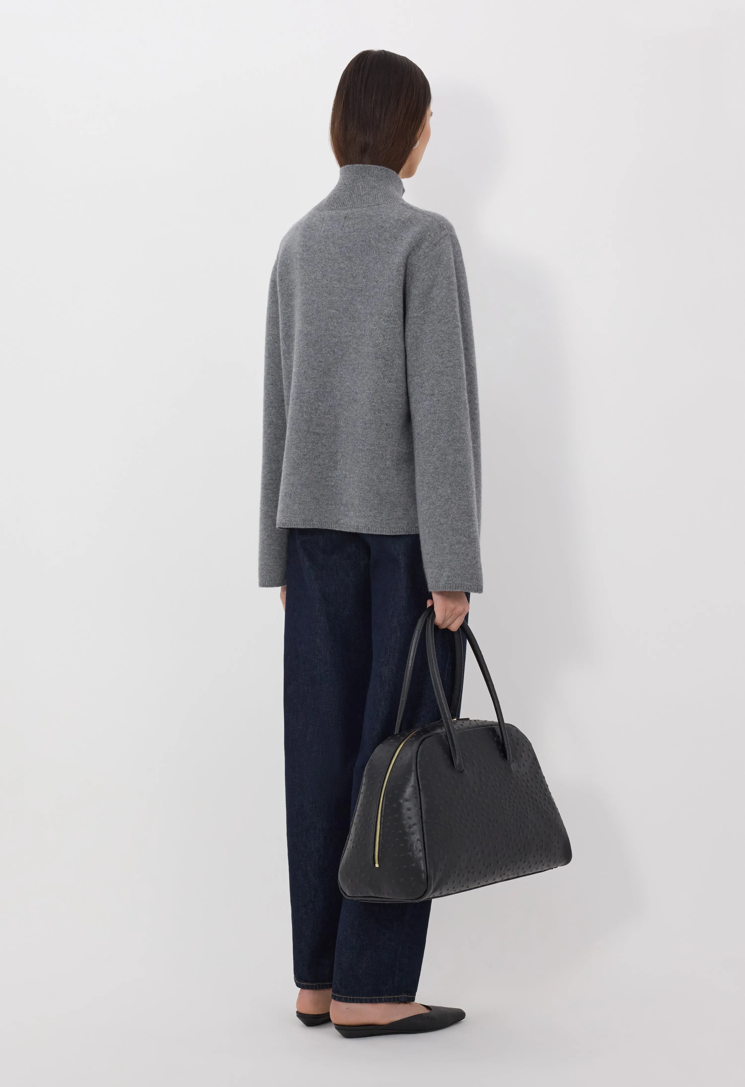 GABI Zipped cashmere cardigan sold by Loulou De Saison product image thumbnail 5