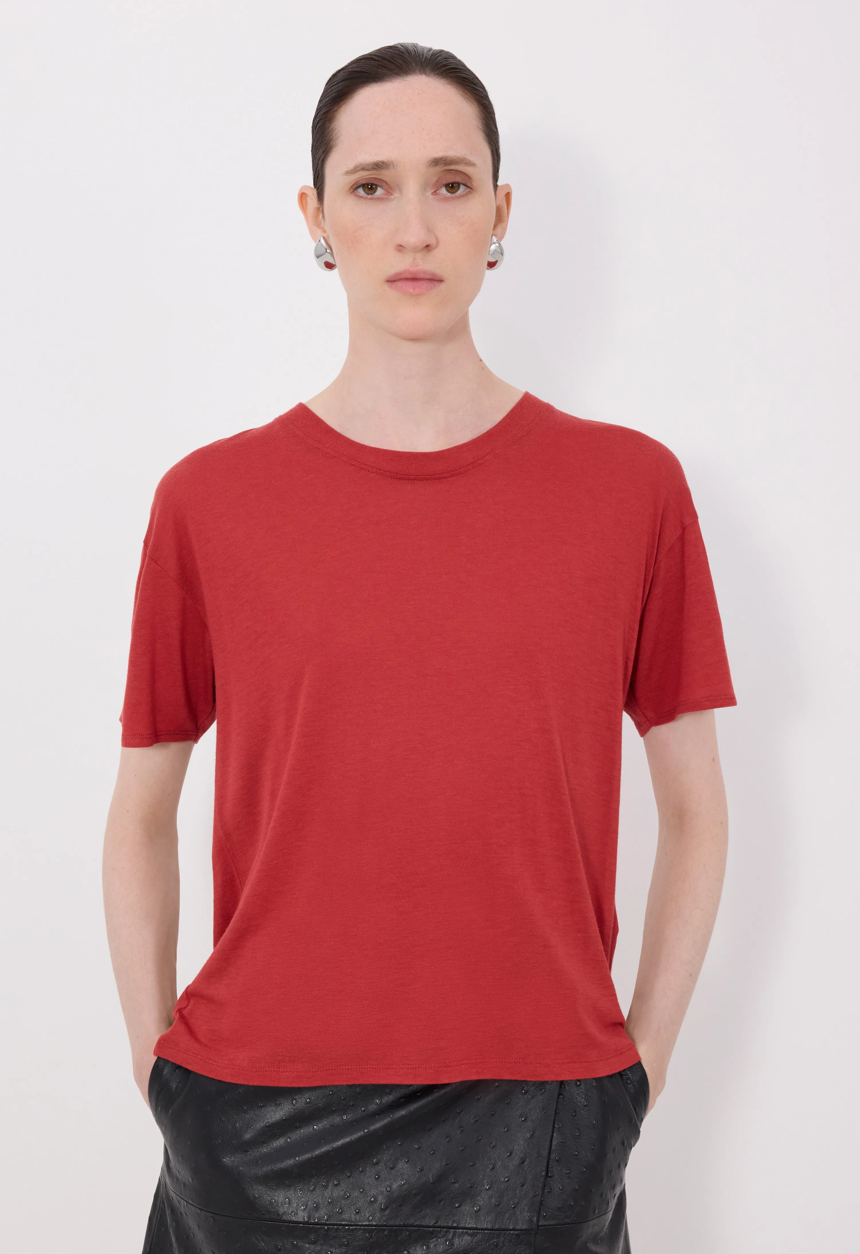 EZRA LDS Classic fit T-shirt sold by Loulou De Saison product image thumbnail 4