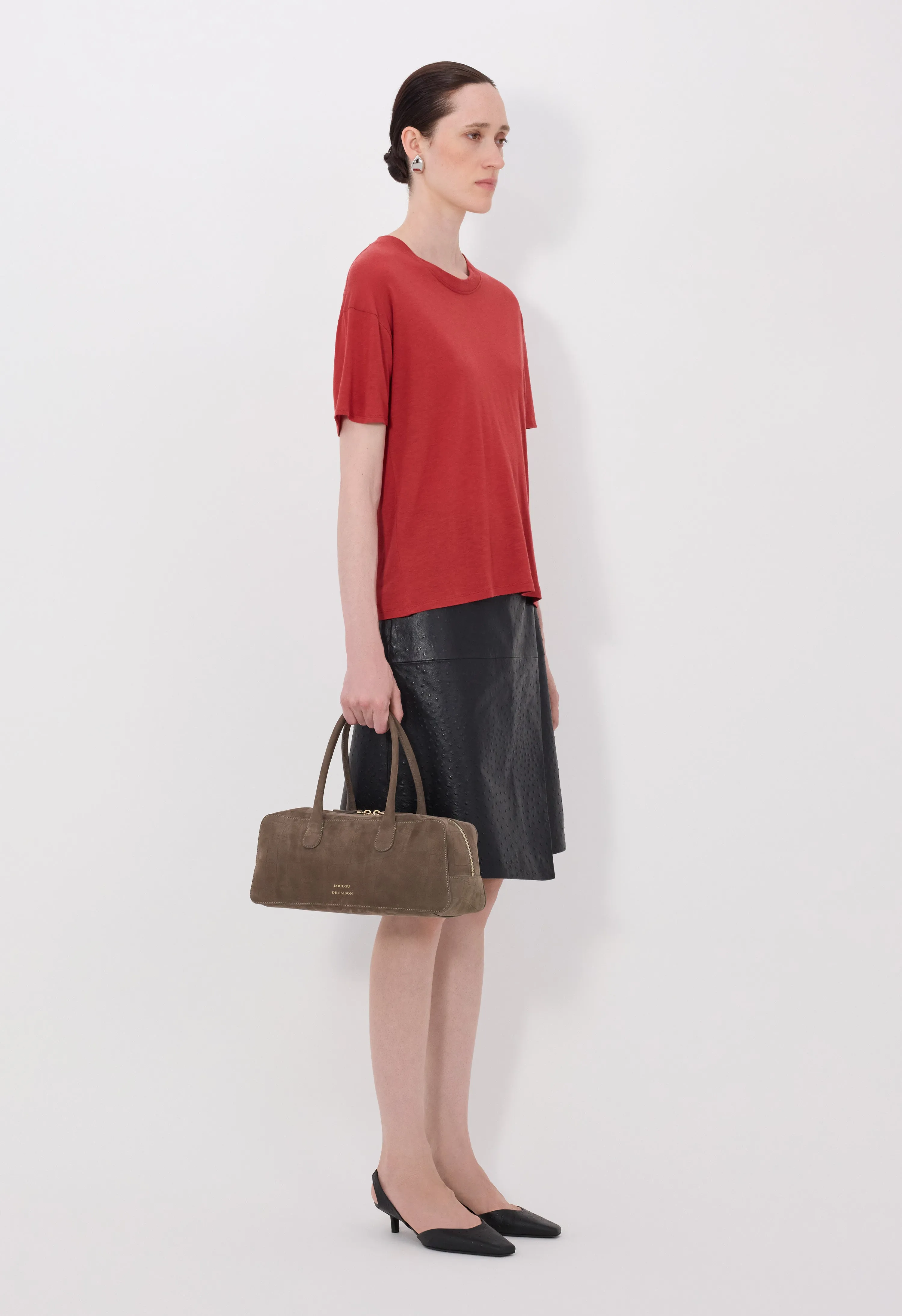 EZRA LDS Classic fit T-shirt sold by Loulou De Saison product image thumbnail 3