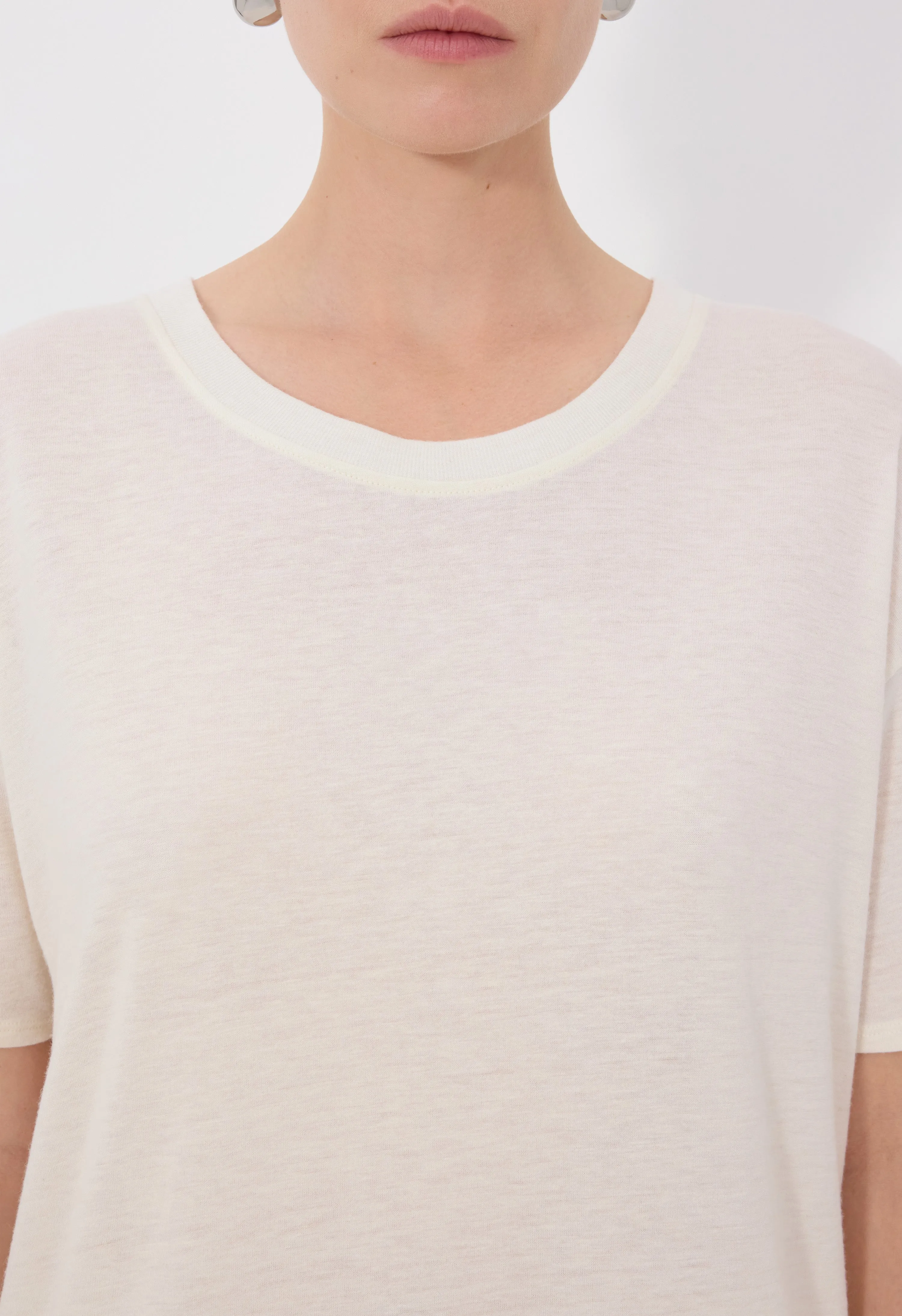 EZRA LDS Classic fit T-shirt sold by Loulou De Saison product image thumbnail 4