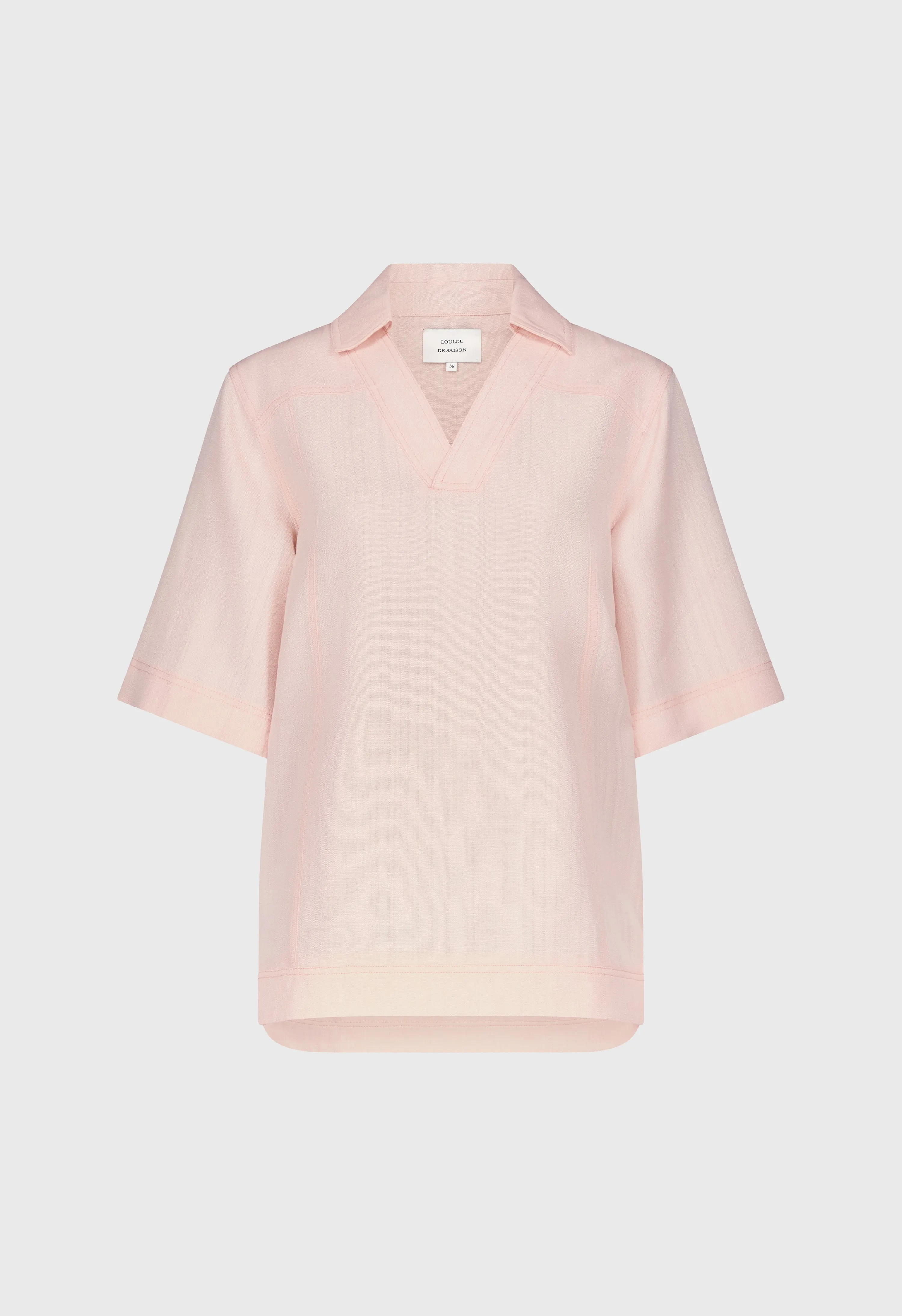 ERMO Oversized polo shirt sold by Loulou De Saison product image thumbnail 2