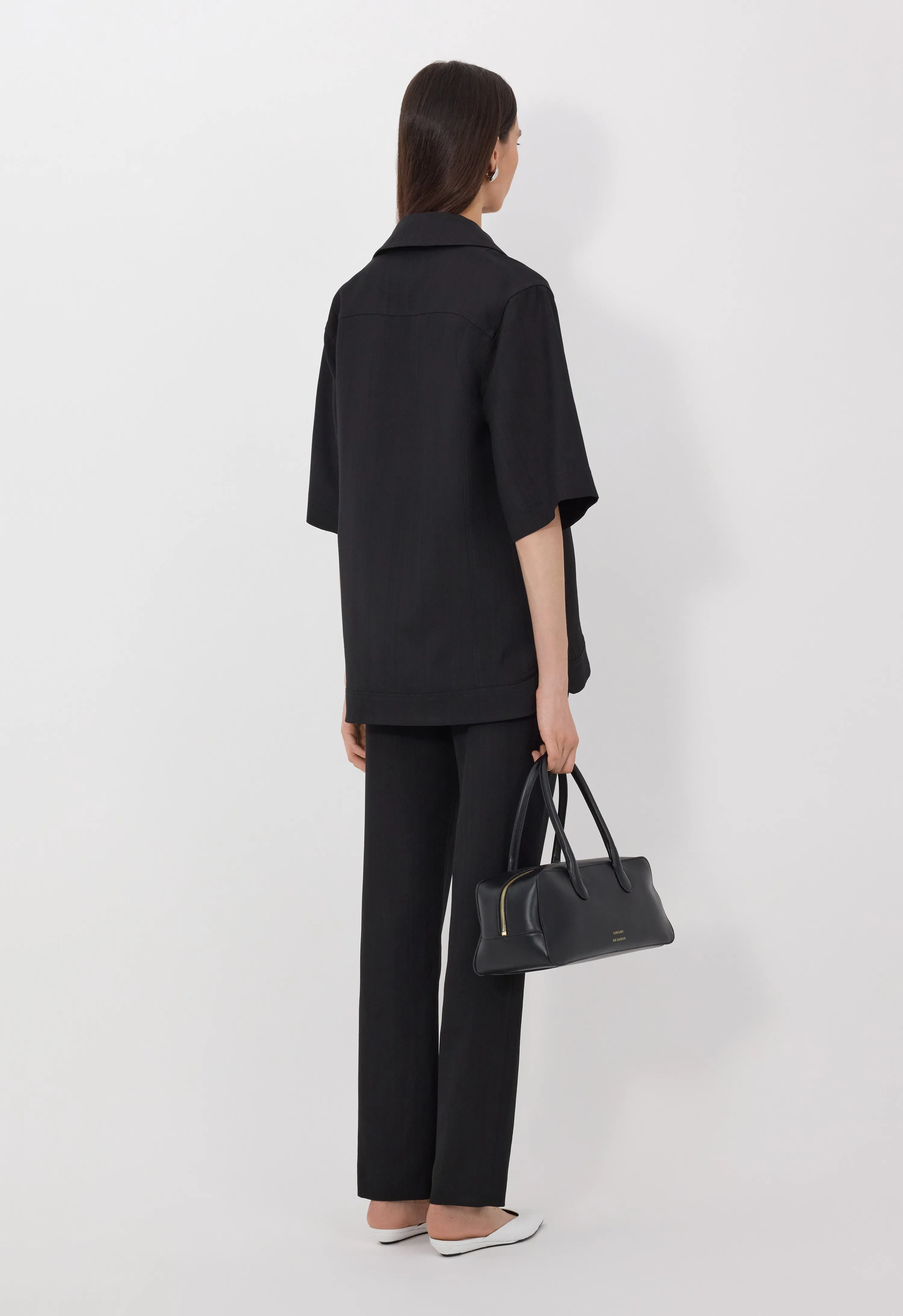 ERMO Oversized polo shirt sold by Loulou De Saison product image thumbnail 5