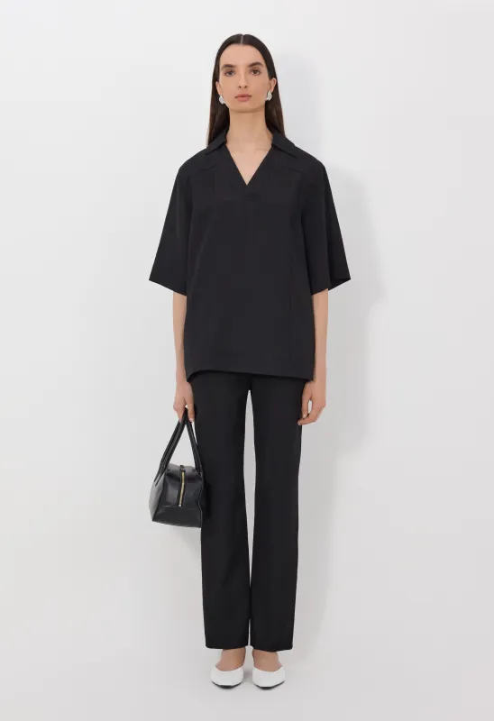 ERMO Oversized polo shirt made by Loulou De Saison