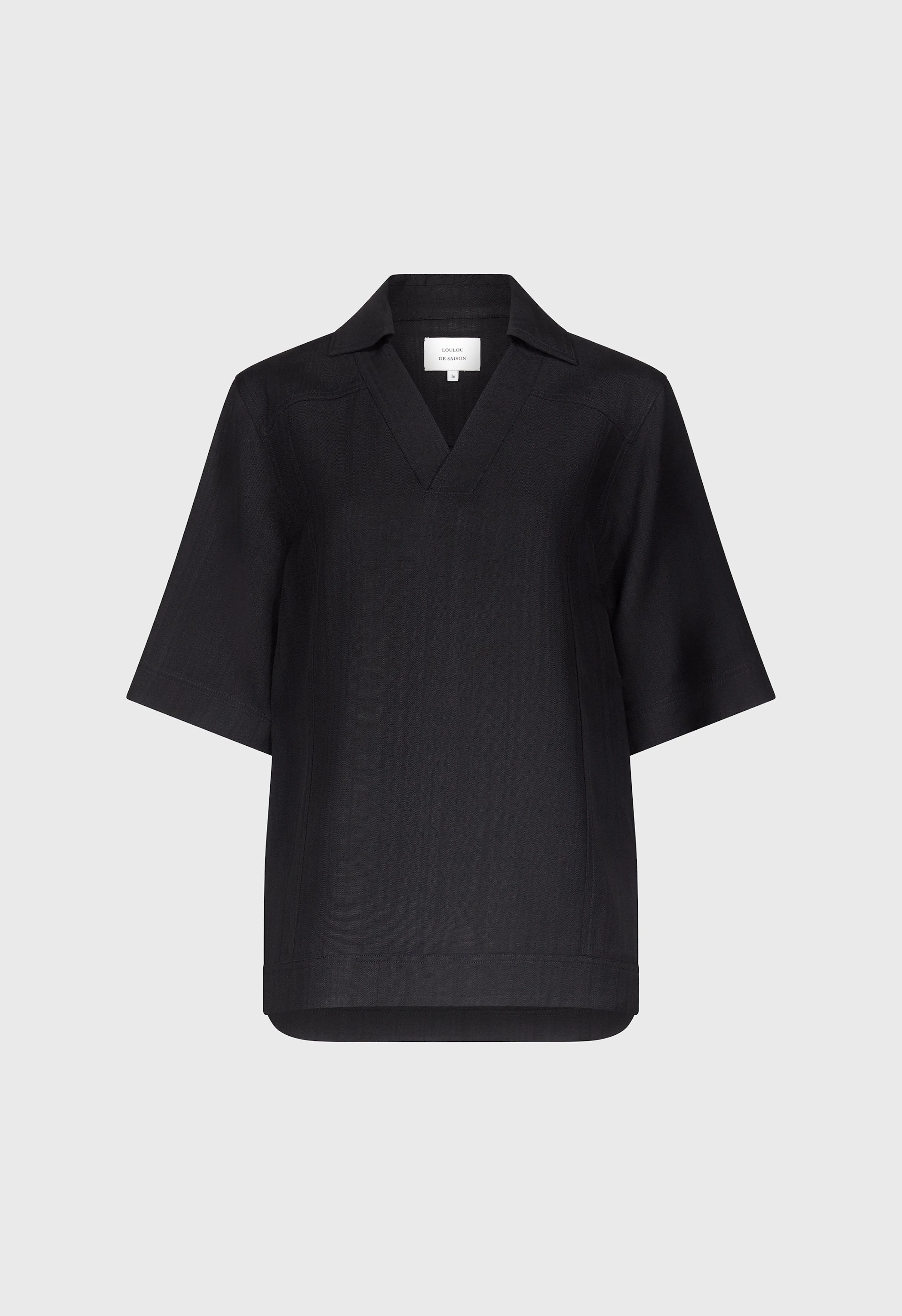 ERMO Oversized polo shirt sold by Loulou De Saison product image thumbnail 2