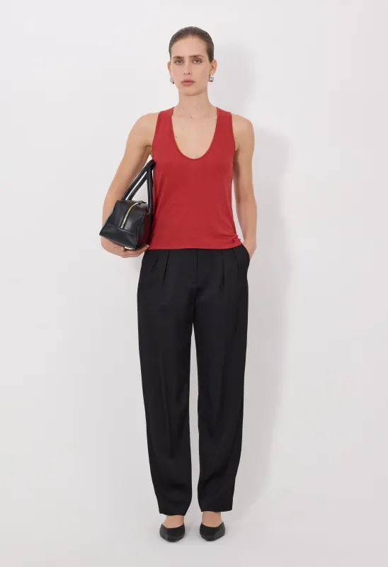 ALBIA LDS U neck tank top made by Loulou De Saison