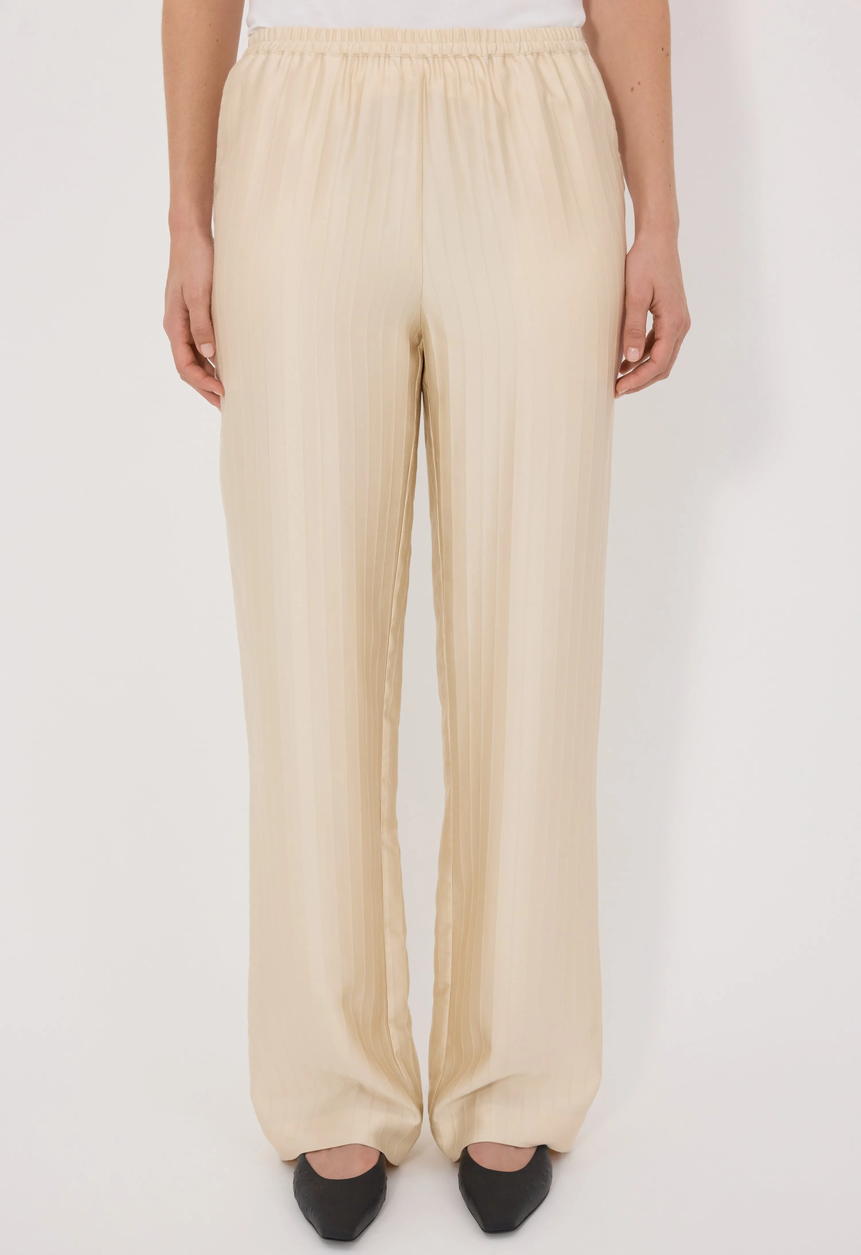 KADALA Silk blend trousers sold by Loulou De Saison product image thumbnail 4