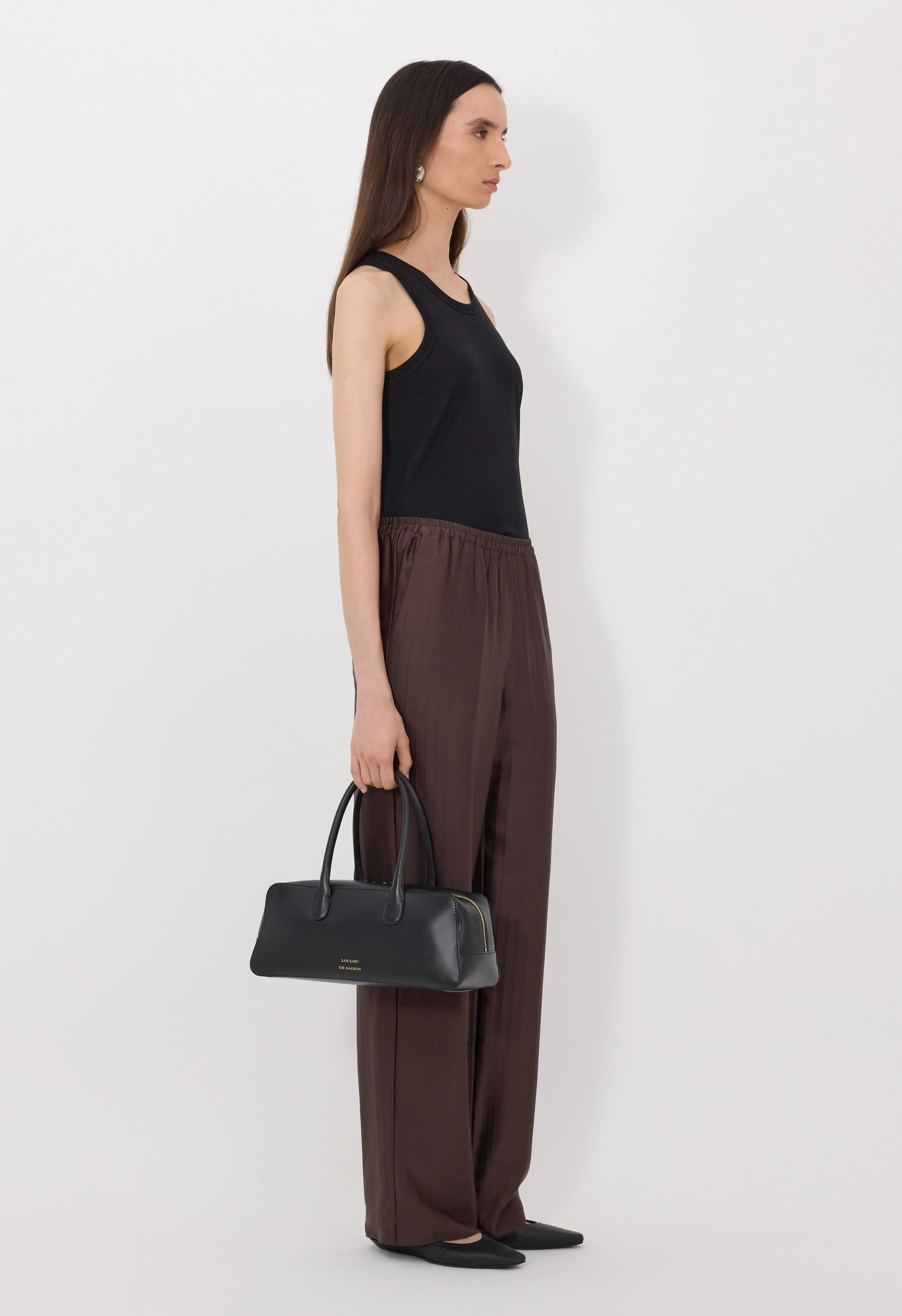 KADALA Silk blend trousers sold by Loulou De Saison product image thumbnail 3