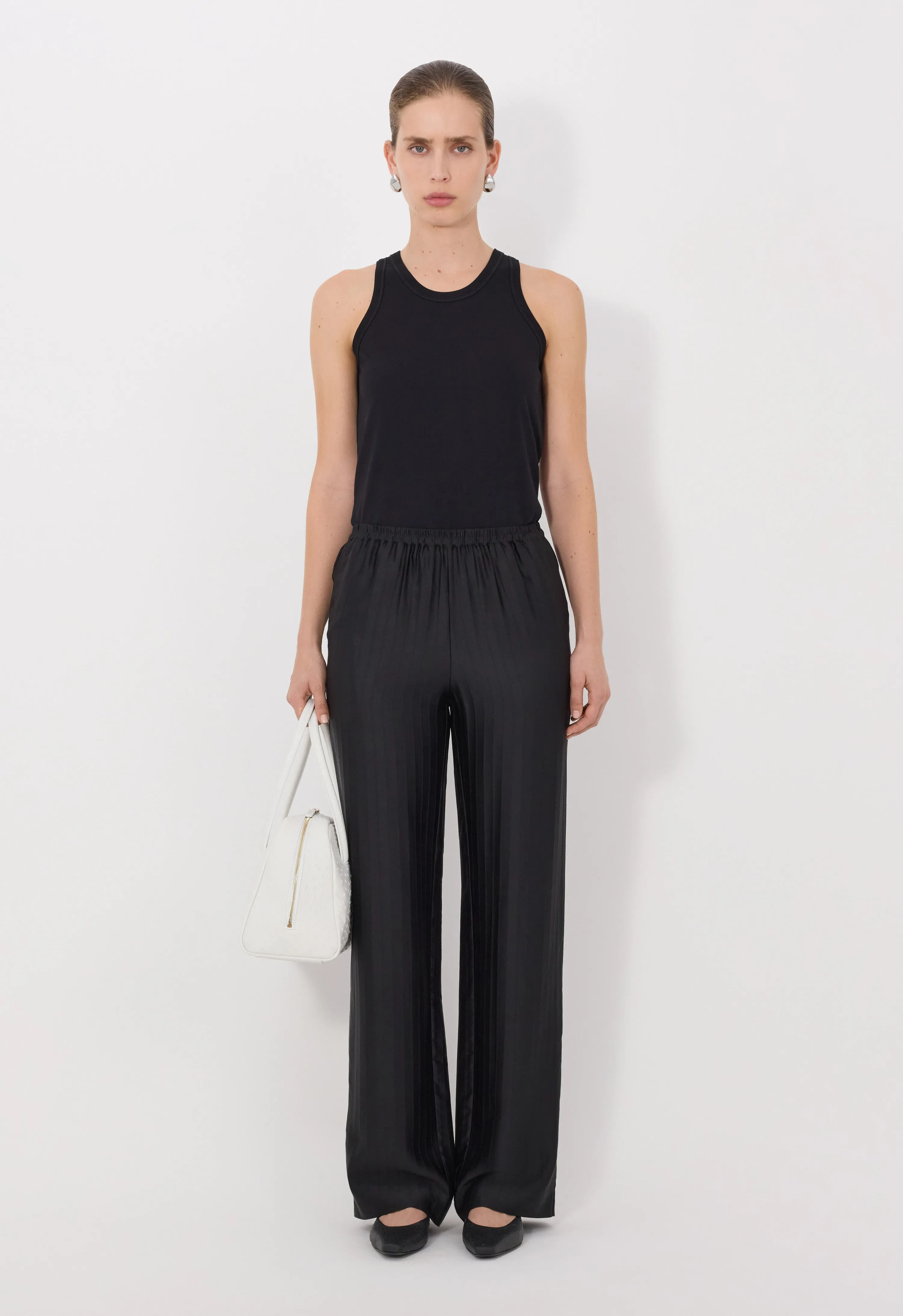 KADALA Silk blend trousers sold by Loulou De Saison